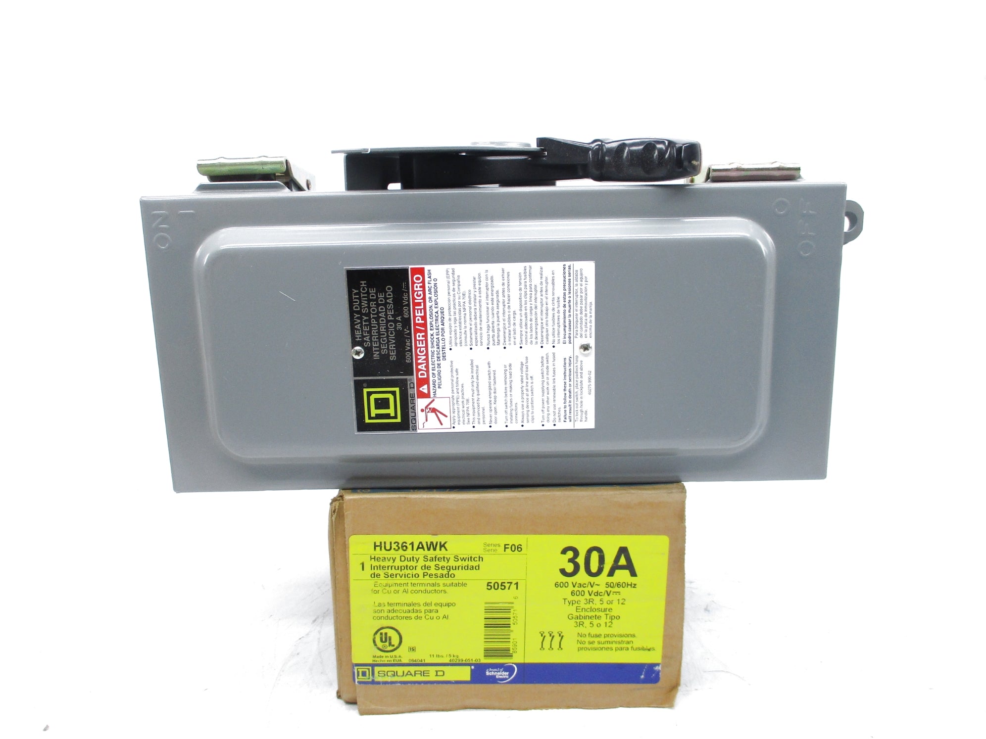 SQUARE D HU361AWK SER. F06 NSMP