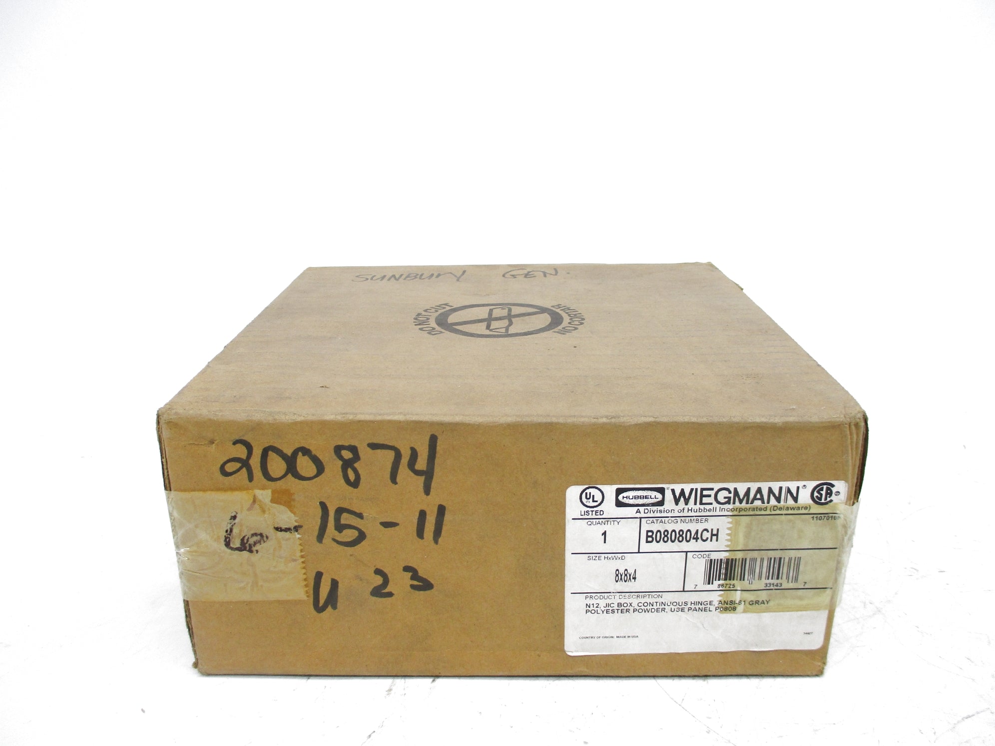 HUBBELL B080804CH NSMP