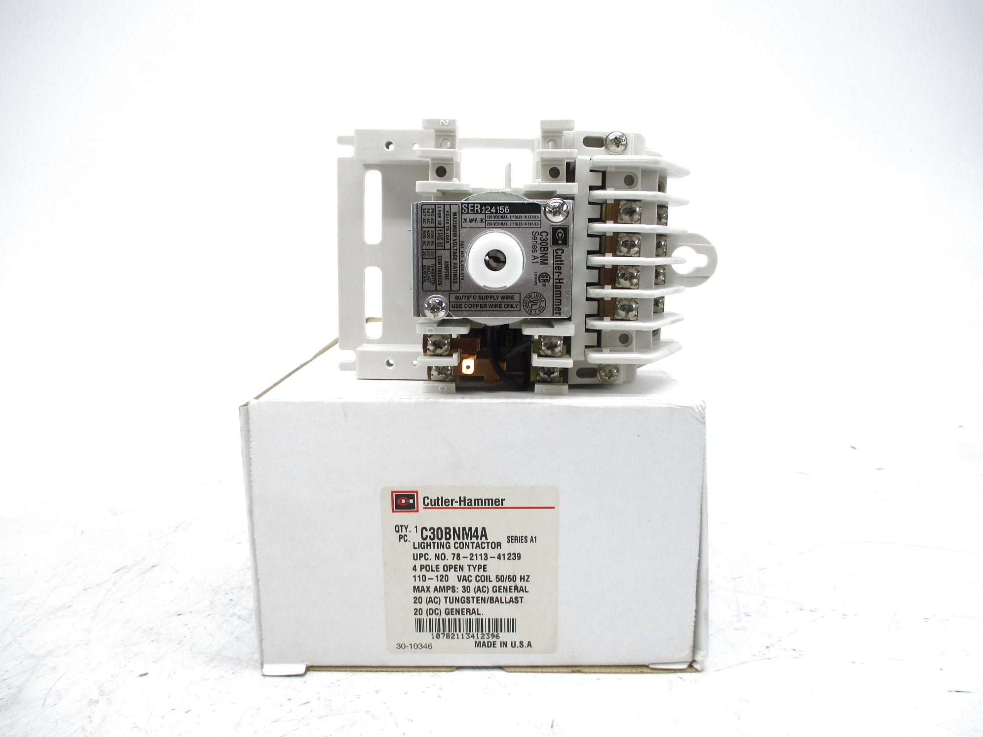 CUTLER HAMMER C30BNM4A SER. A1 120V NSMP