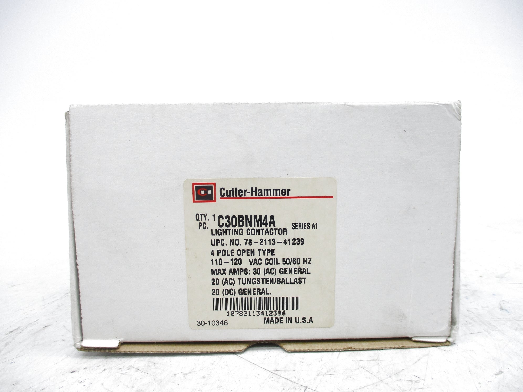 CUTLER HAMMER C30BNM4A SER. A1 120V NSMP