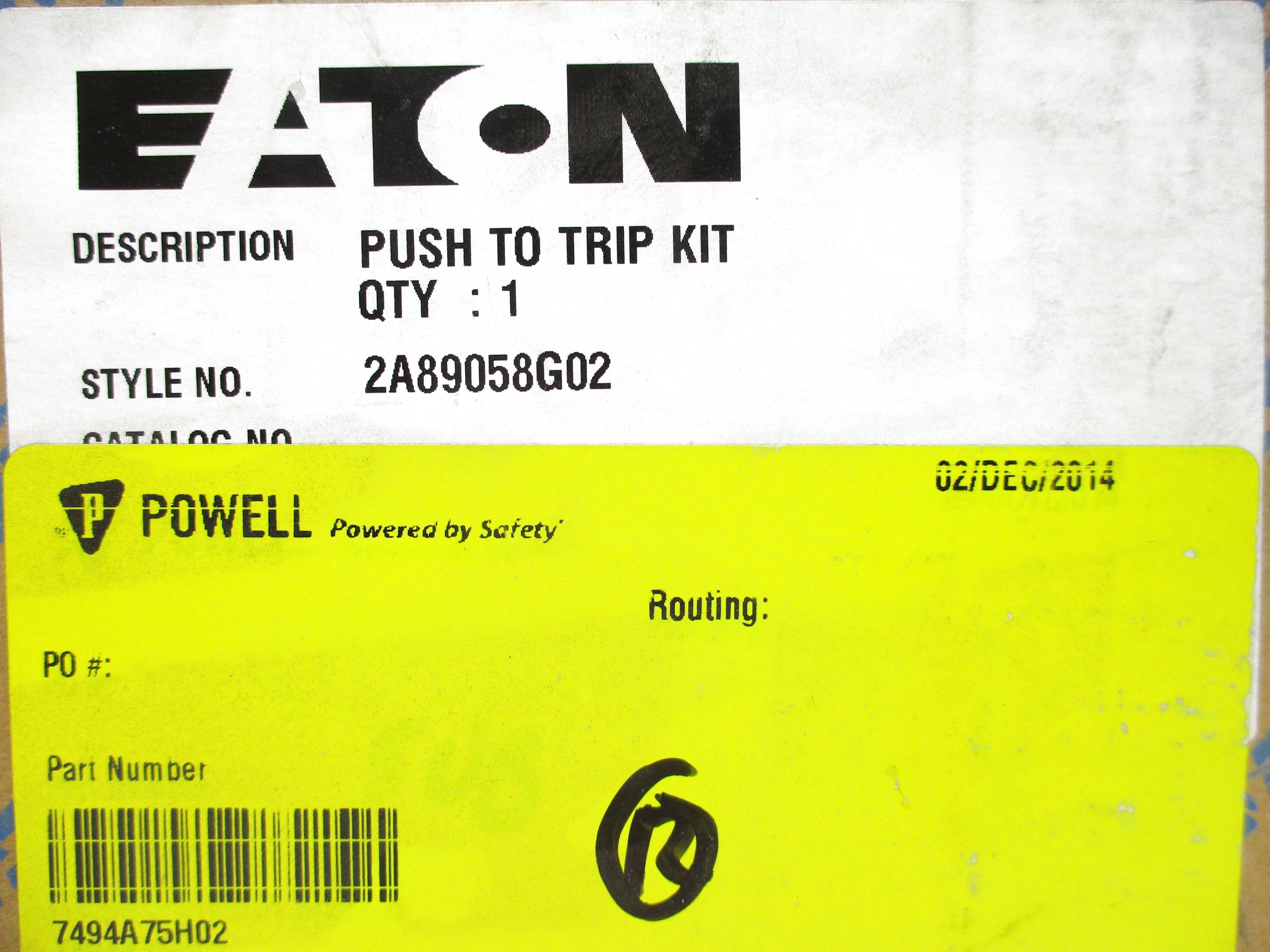 EATON 2A89058G02 NSFS