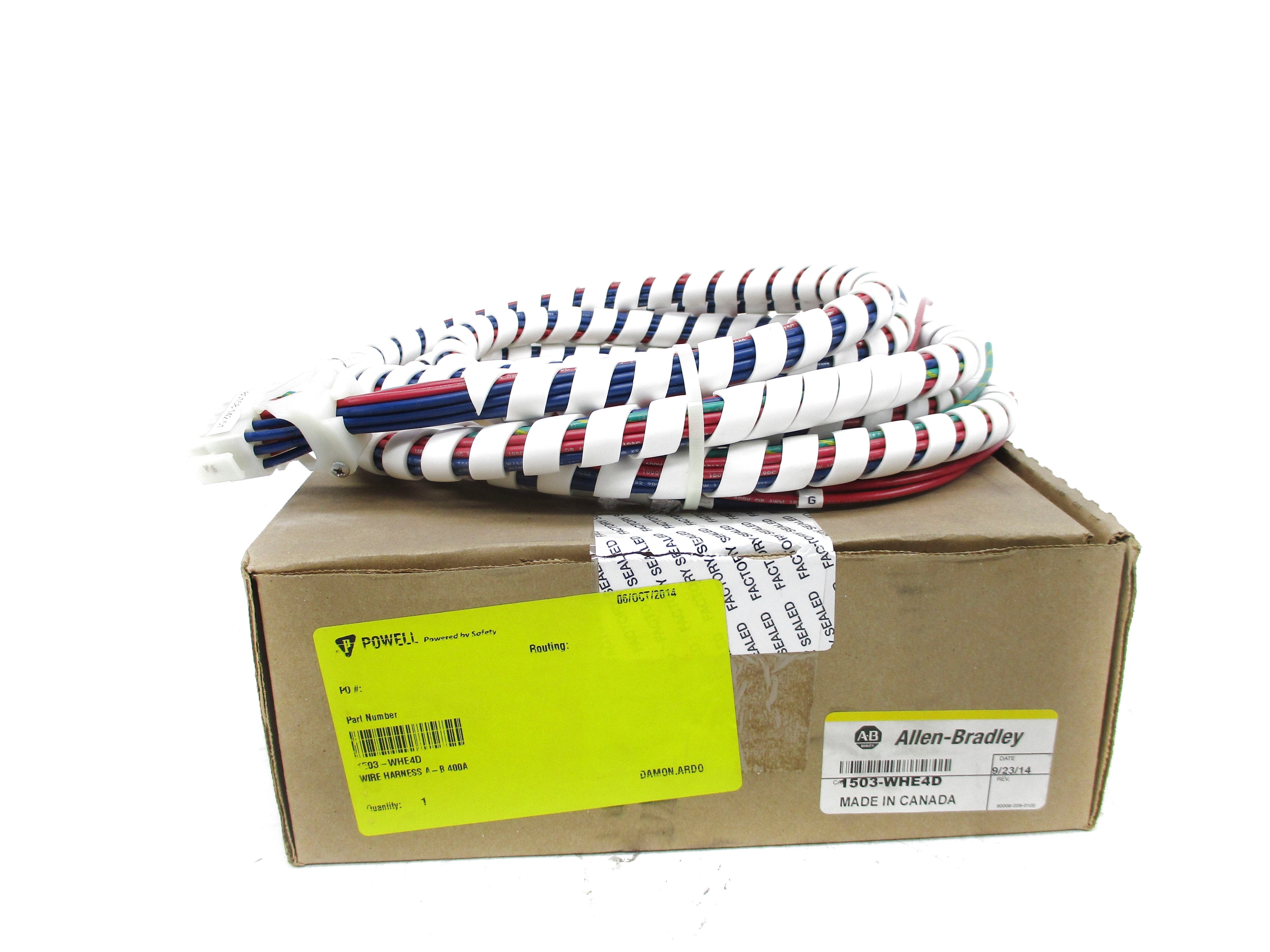ALLEN BRADLEY 1503-WHE4D (BR/YL) NSMP