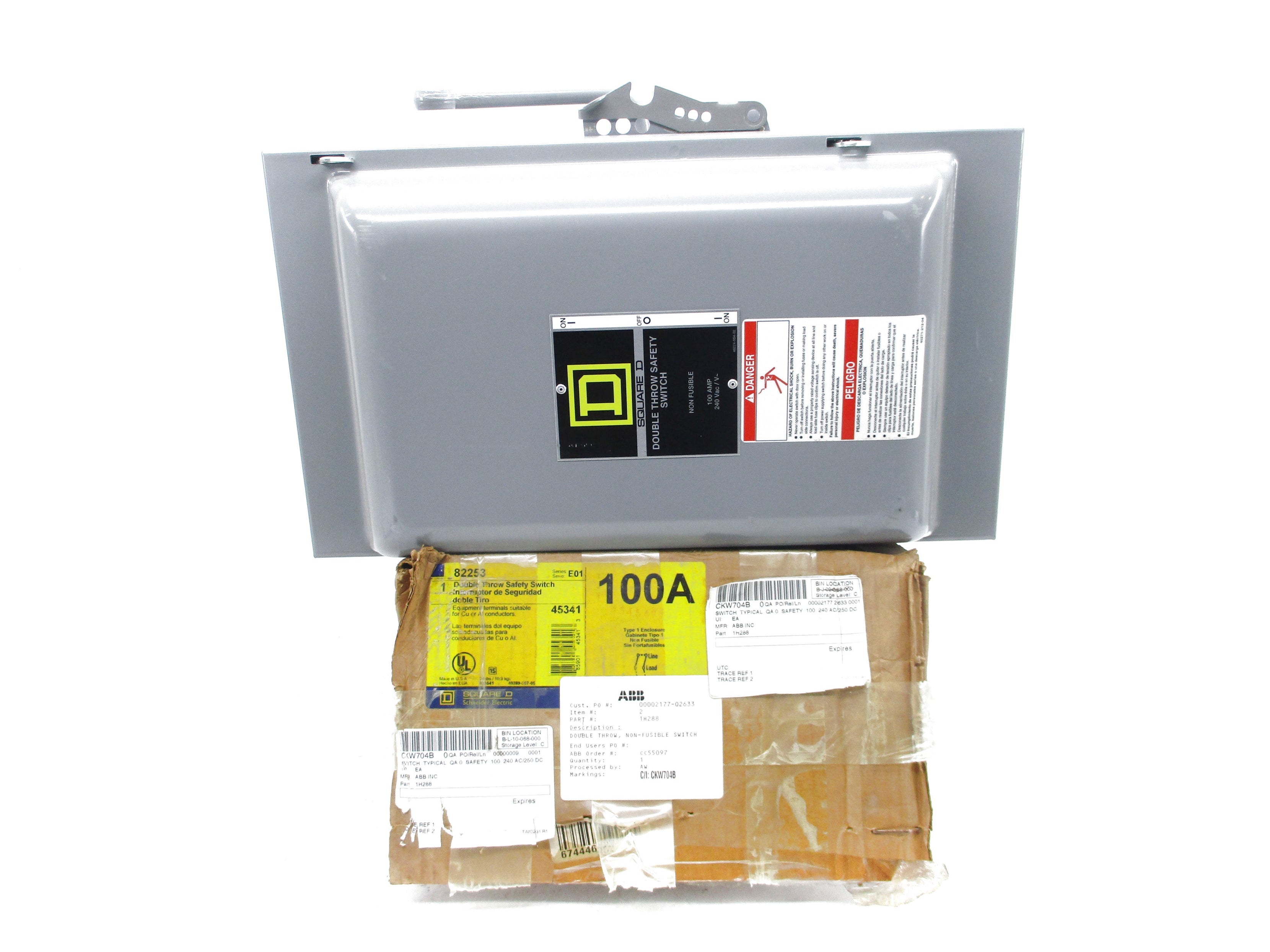 SQUARE D 82253 SER. E01 NSMP