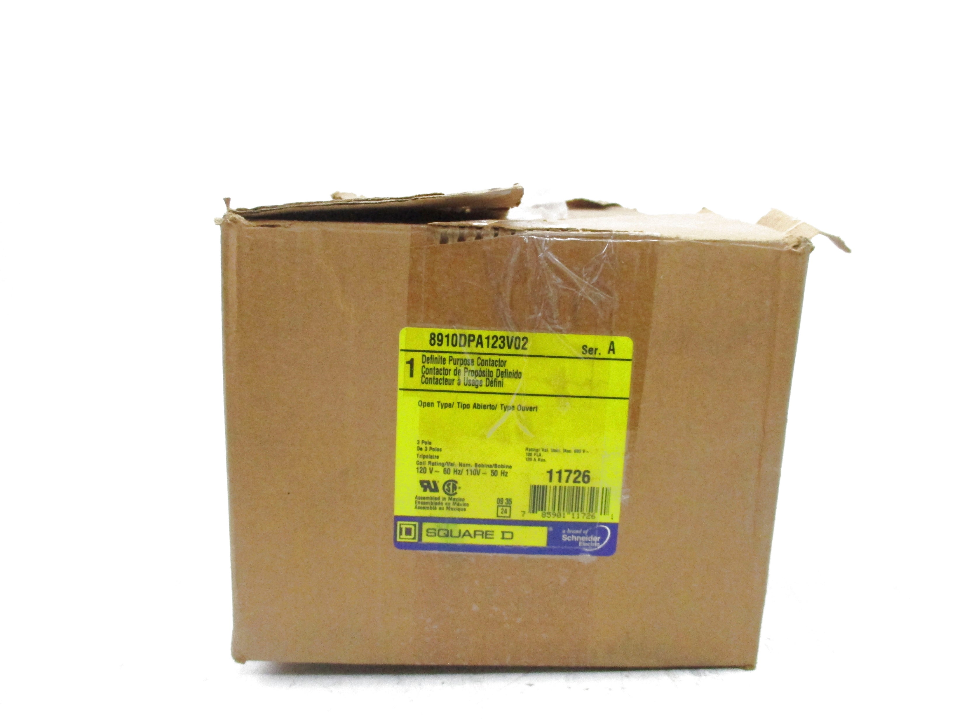 SQUARE D 8910DPA123V02 SER. A 120V NSMP
