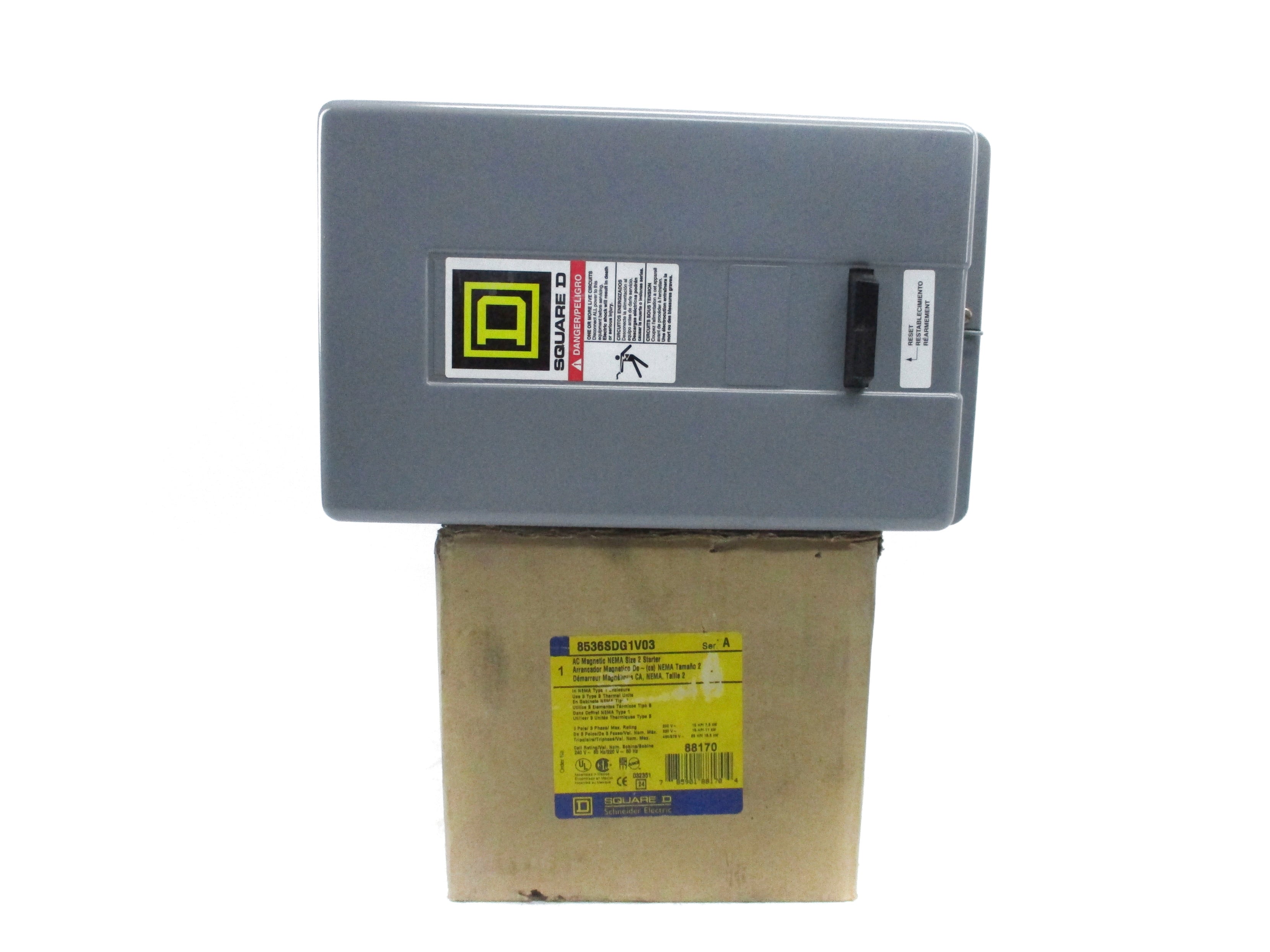 SQUARE D 8536SDG1V03 SER. A NSMP