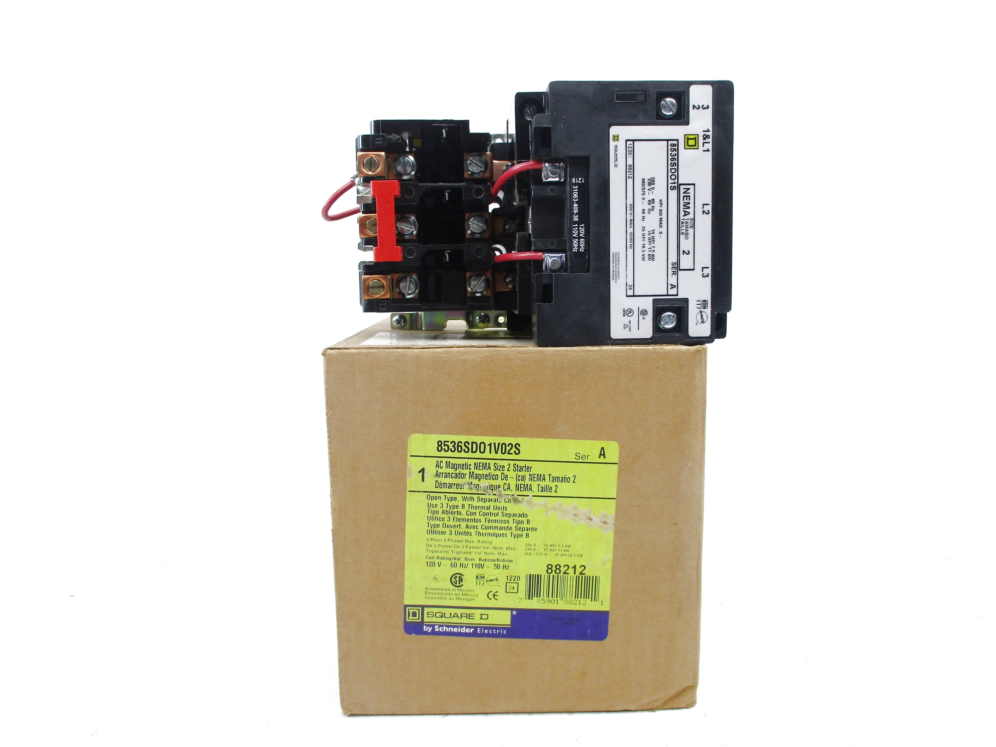 SQUARE D 8536SDO1V02S SER. A NSMP
