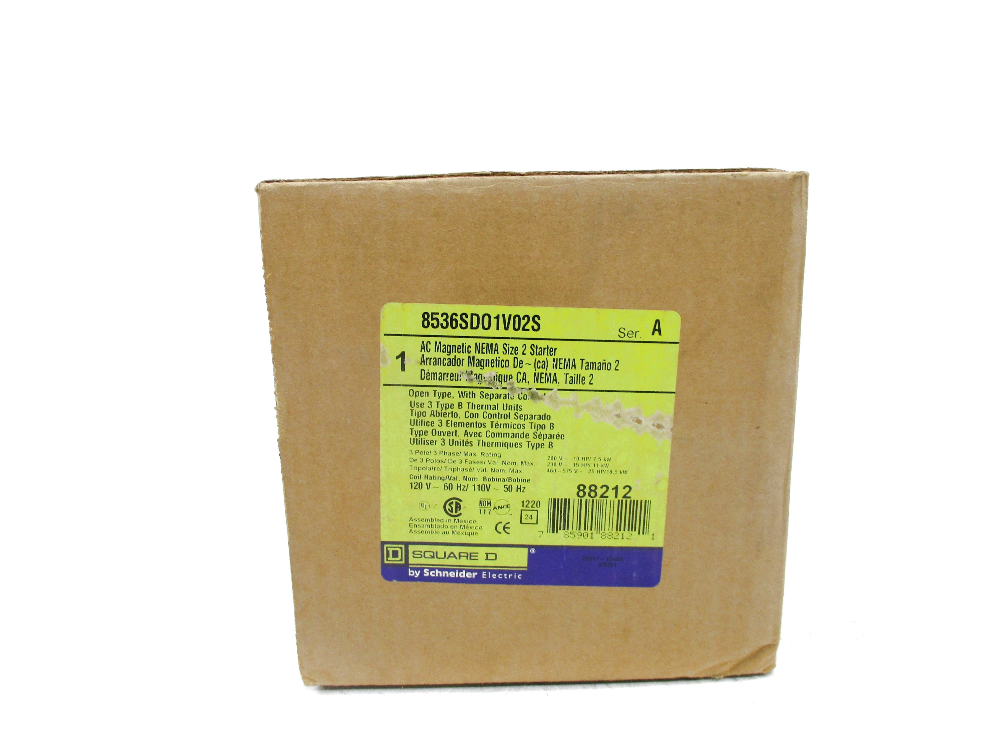 SQUARE D 8536SDO1V02S SER. A NSMP