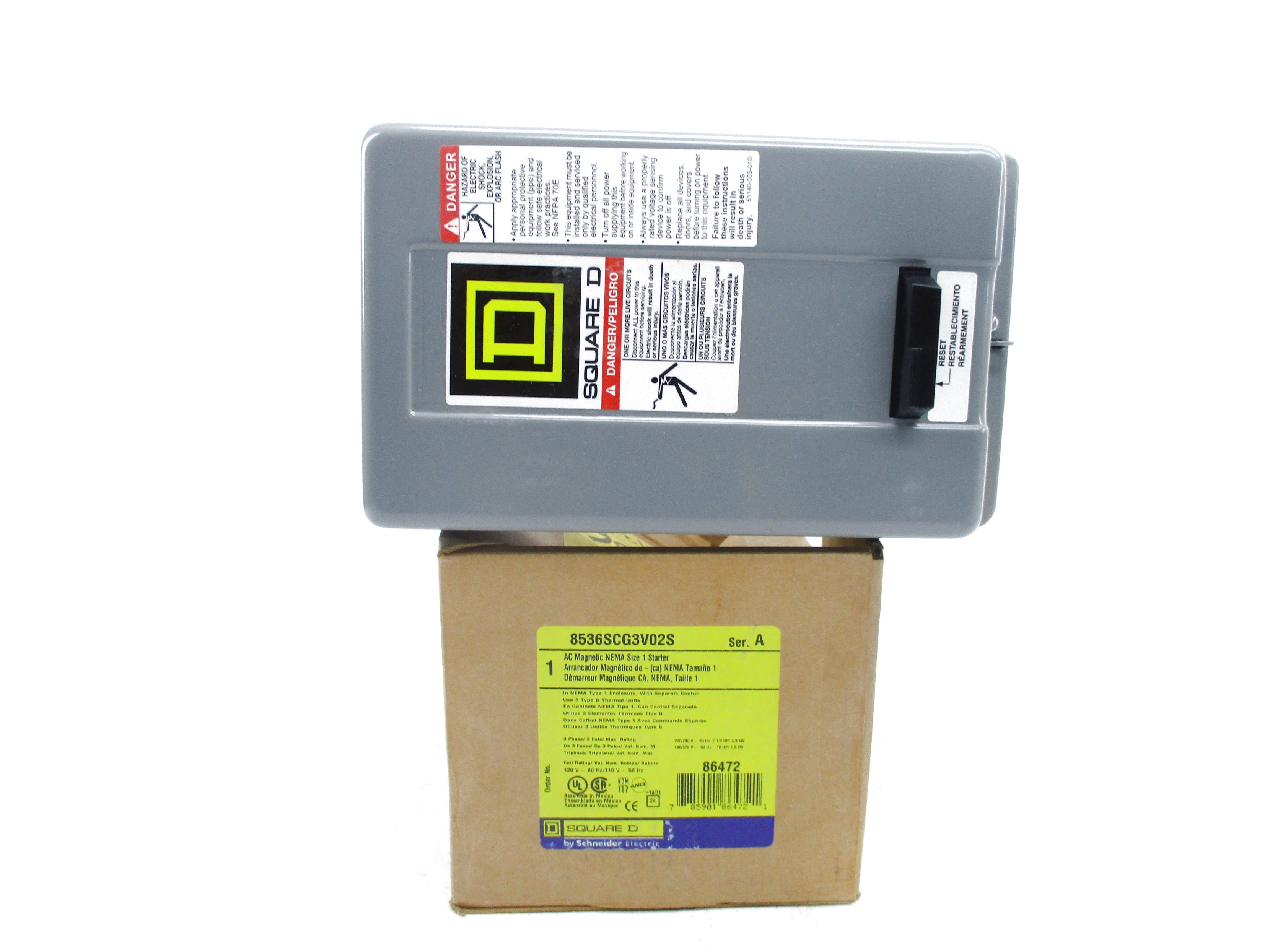 SQUARE D 8536SCG3V02S SER. A NSMP