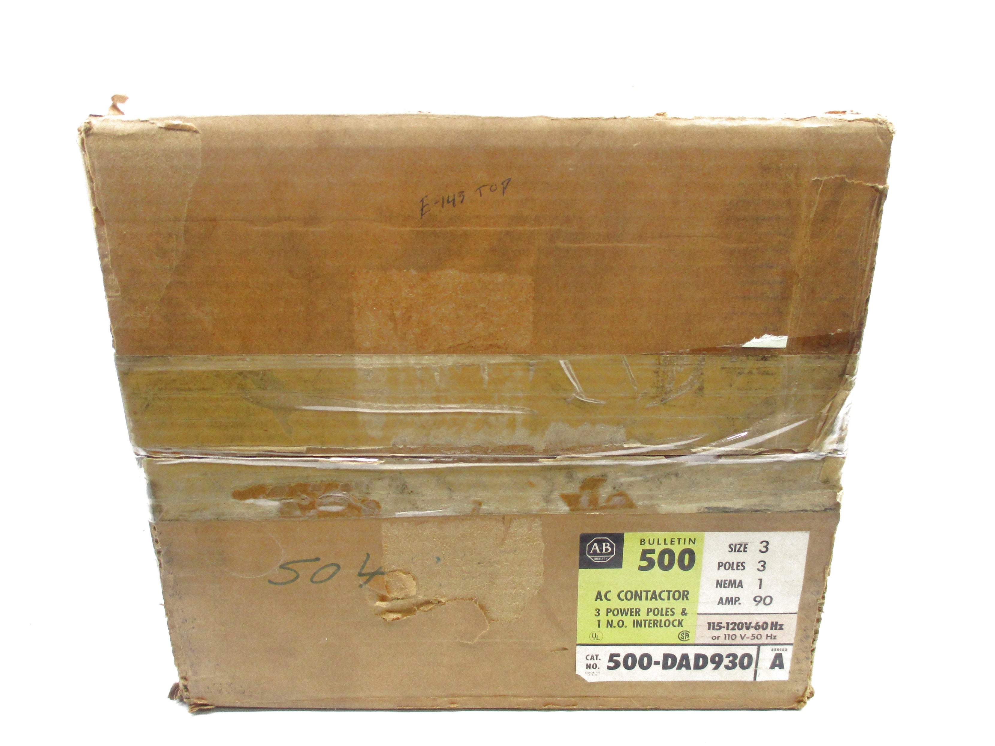 INDUSTRIAL SPARE PART 500-DAD930 SER. A 120V NSMP