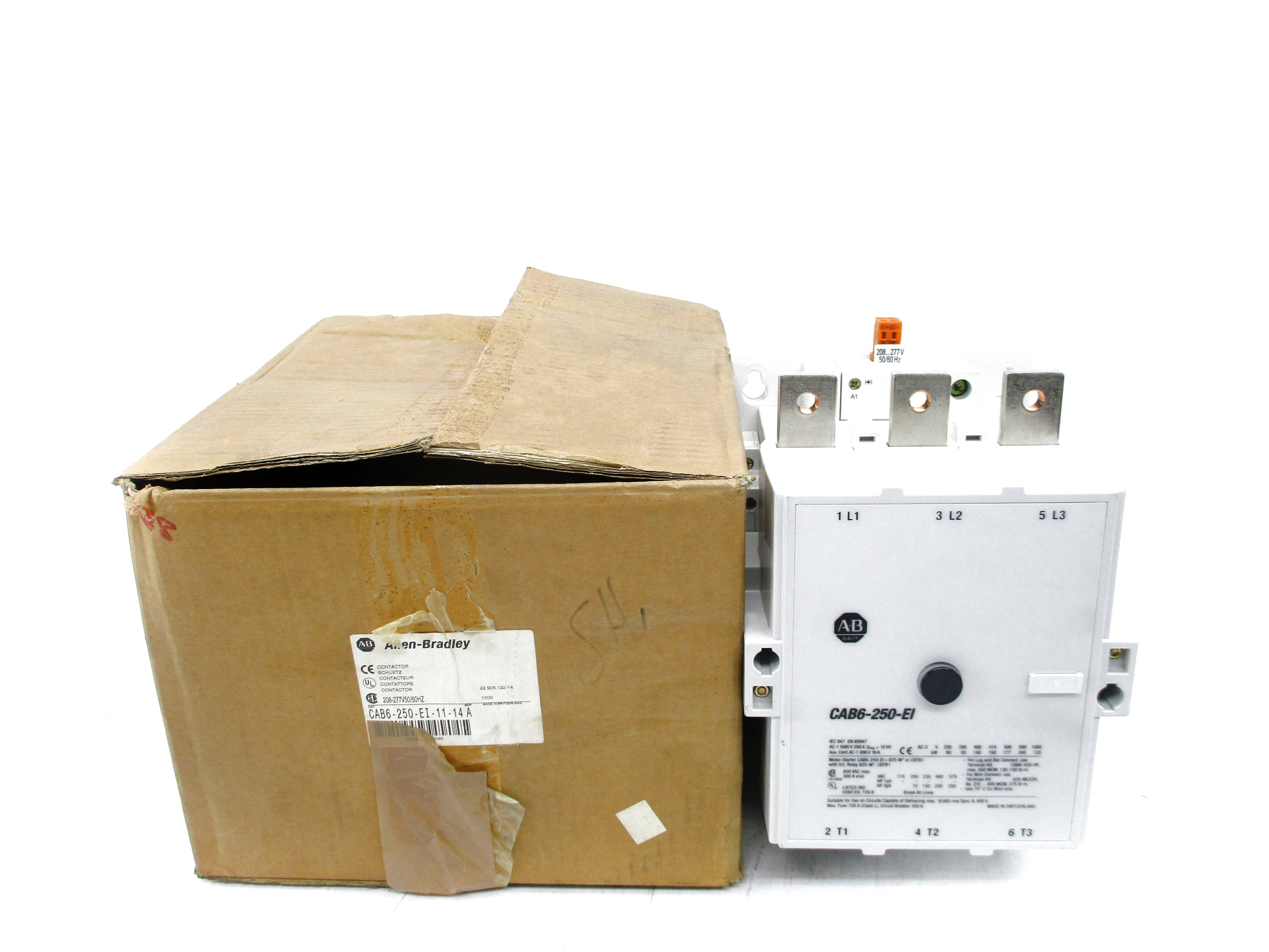 ALLEN BRADLEY CAB6-250-EI-11-14 SER. A (BR/WH) NSMP