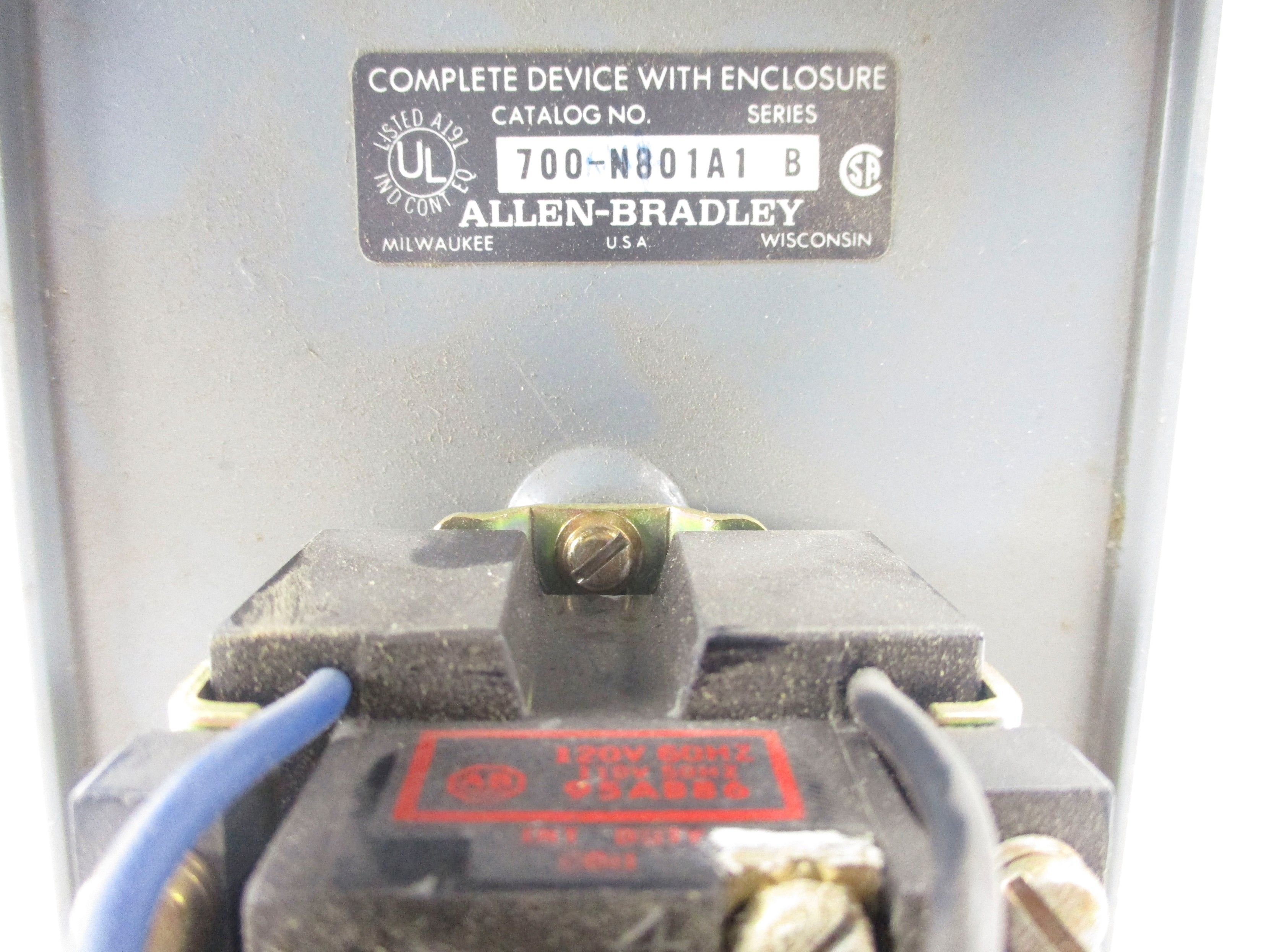 INDUSTRIAL SPARE PART 700-N801A1 SER. B 120V NSNP