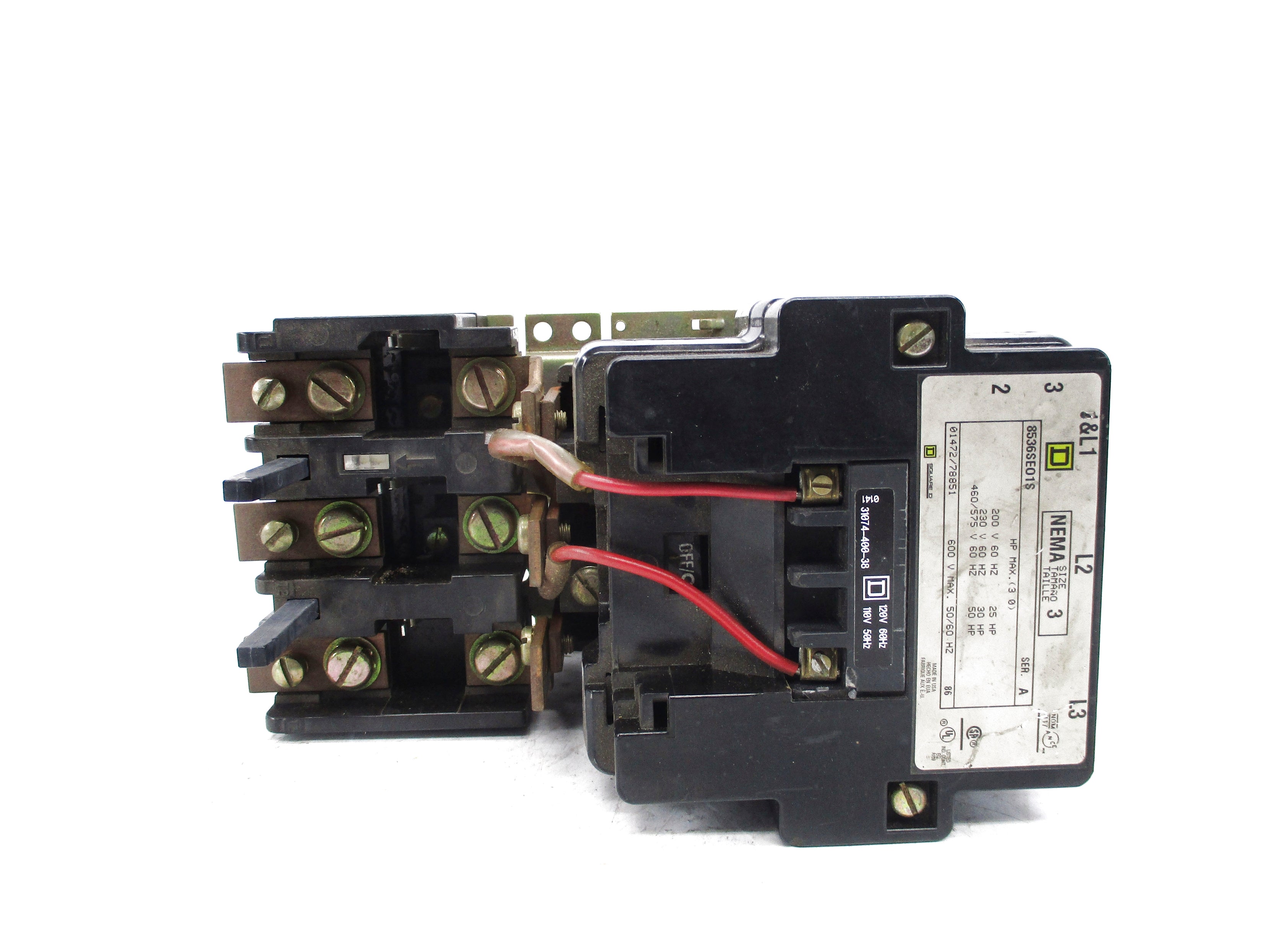 SQUARE D 8536SEO1S SER. A 110/120V (AS PICTURED) NSNP