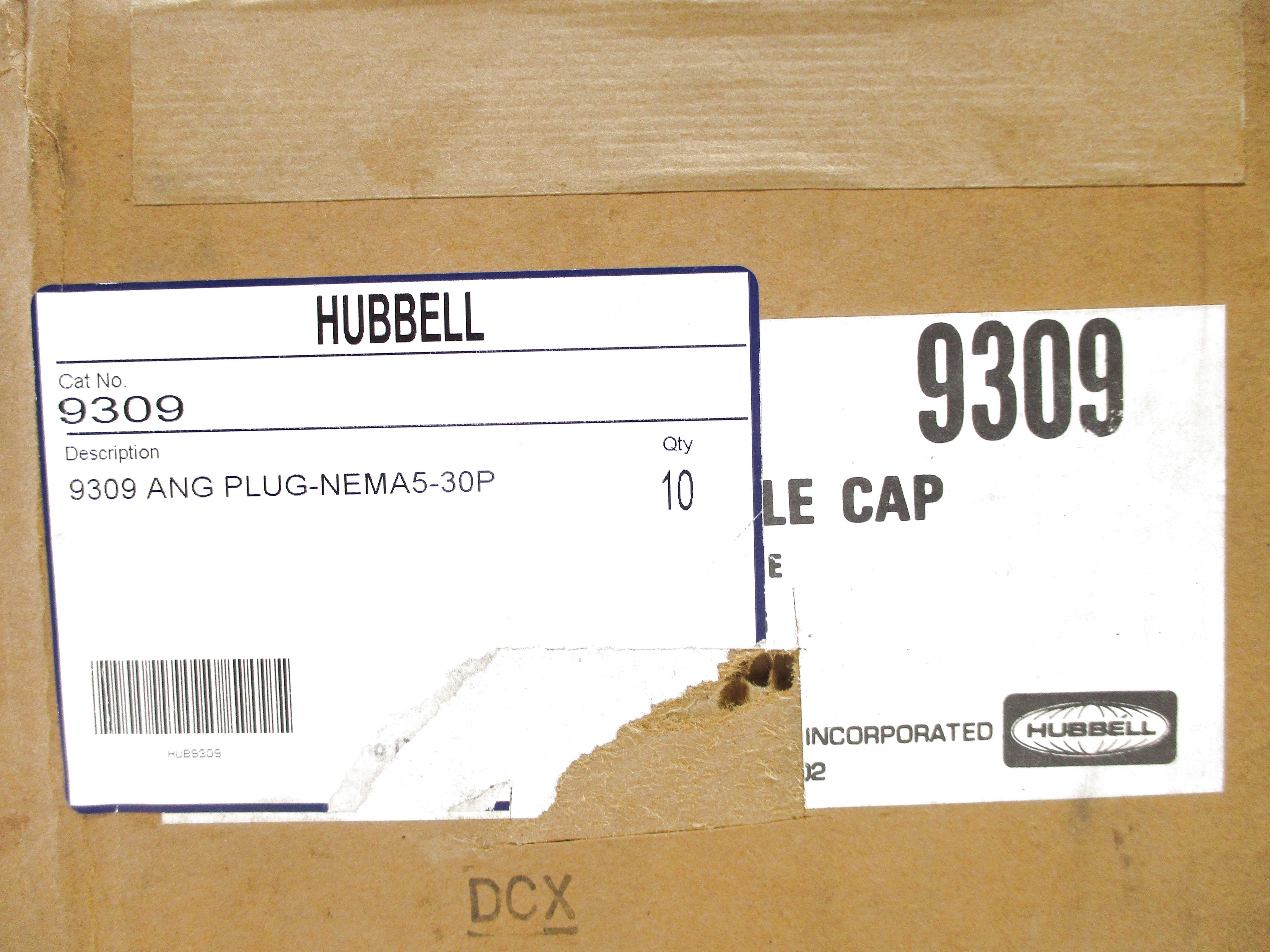 HUBBELL 9309 (PKG OF 10) NSFS