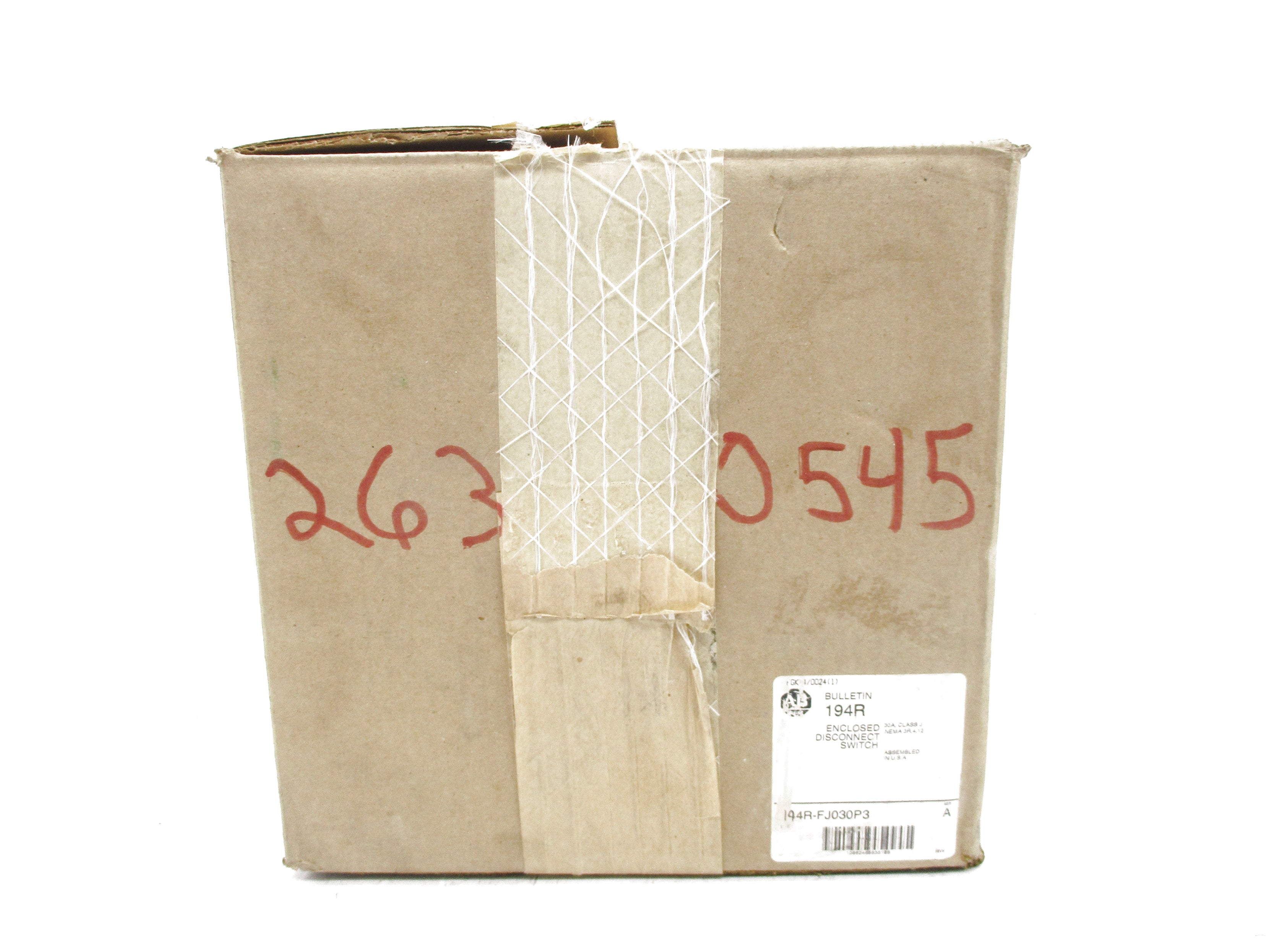 ALLEN BRADLEY 194R-FJ030P3 SER. A (BR/WH) NSMP