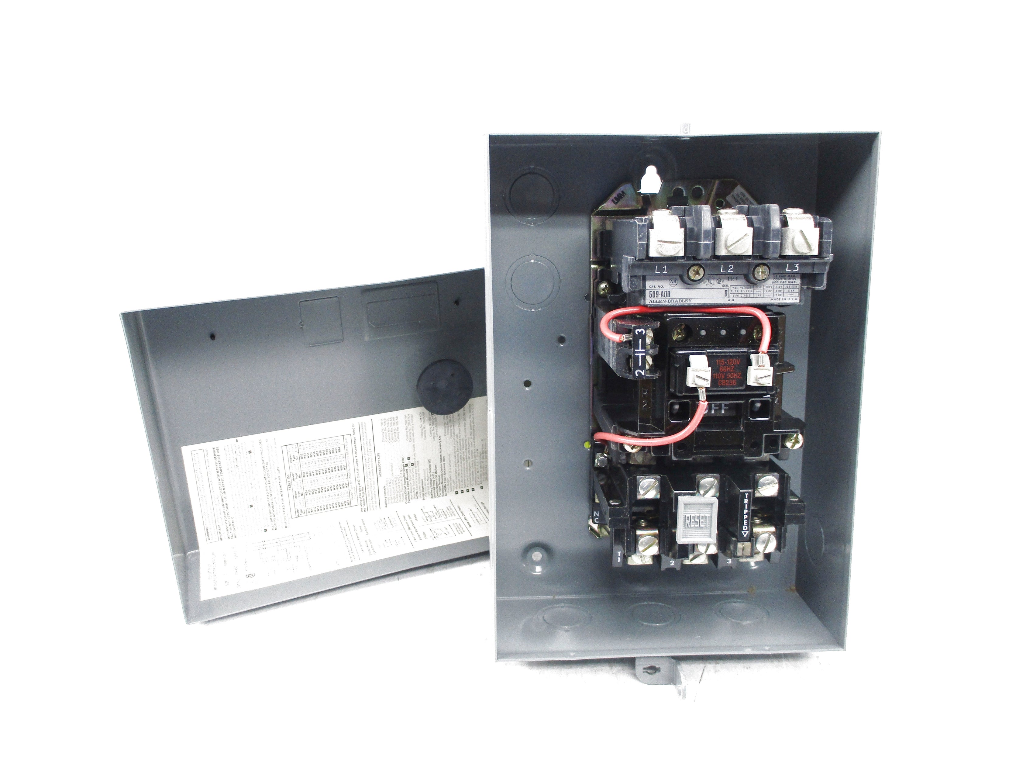 INDUSTRIAL SPARE PART 509-AAD SER. B (BR/YL) NSMP