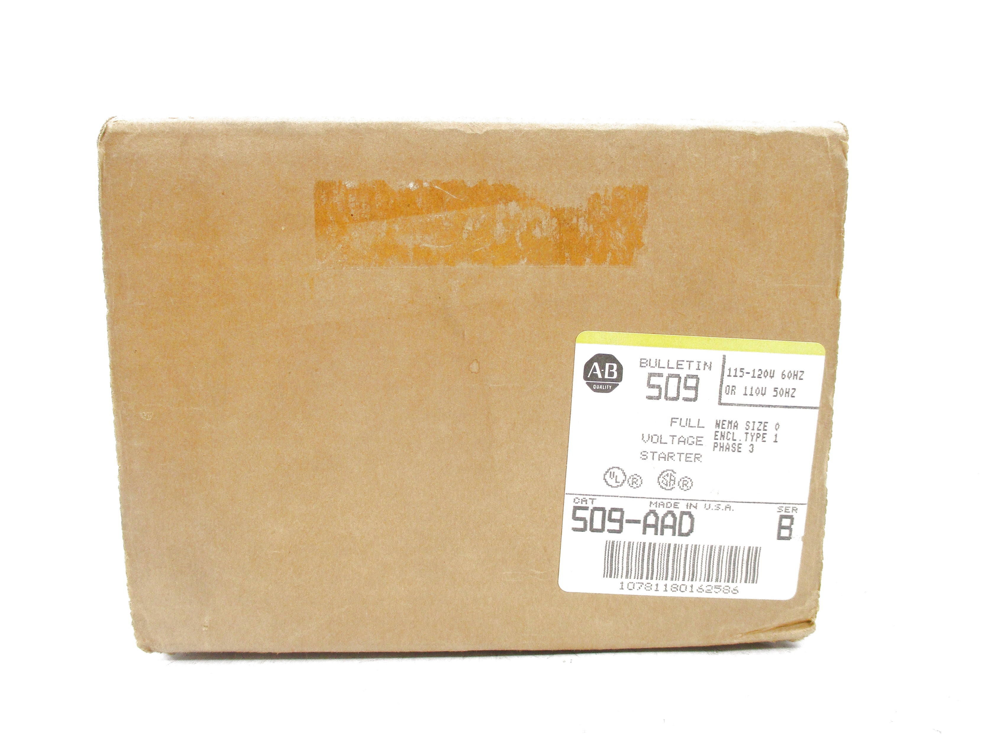 INDUSTRIAL SPARE PART 509-AAD SER. B (BR/YL) NSMP