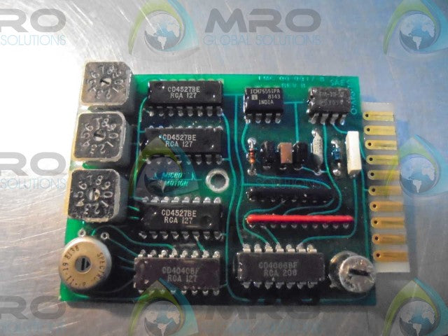 MICRO MOTION FMC-00-0017-B FREQUENCY BOARD *USED*