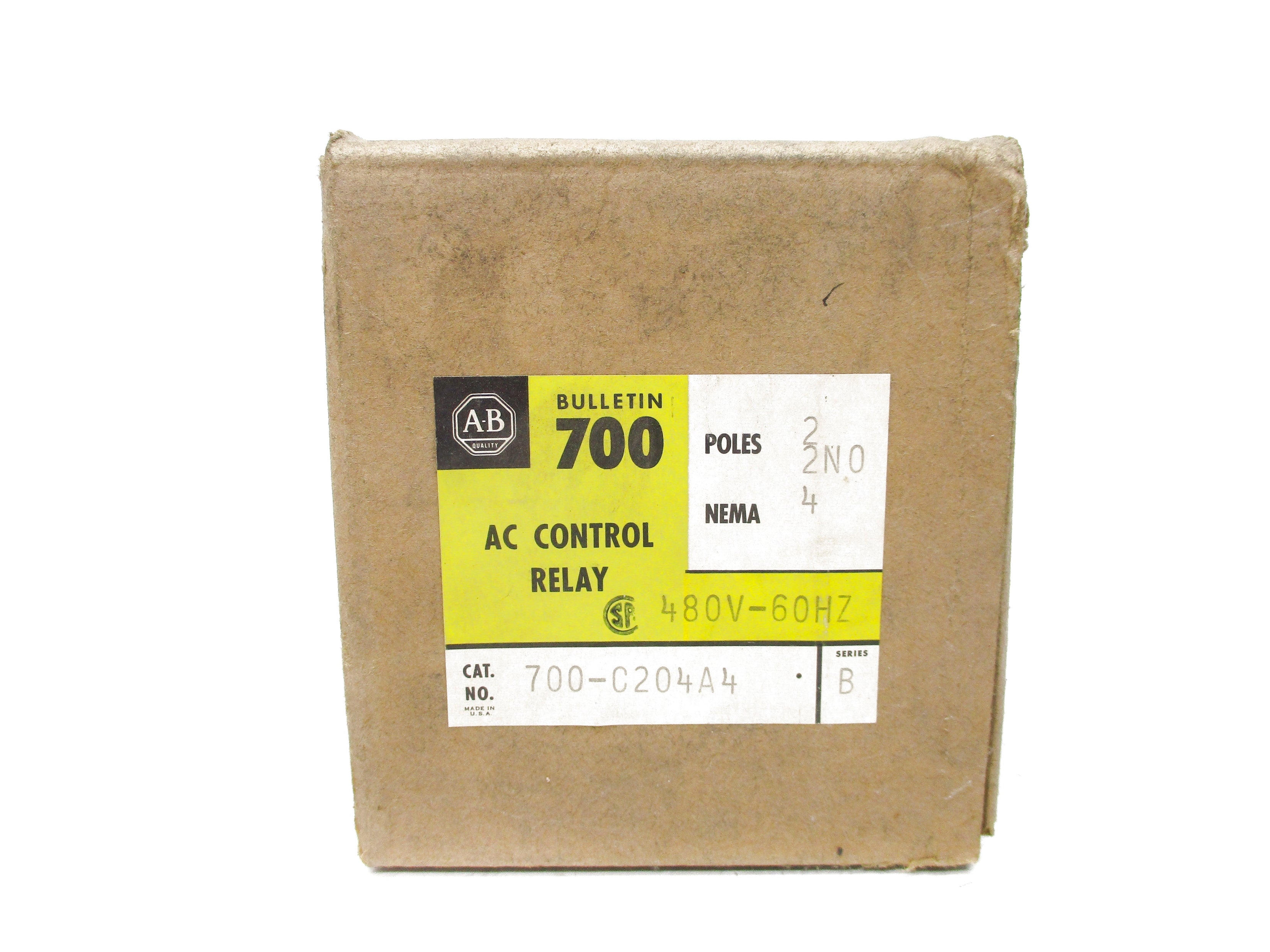 INDUSTRIAL SPARE PART 700-C204A4 SER. B 480V (BR/YL) NSFS