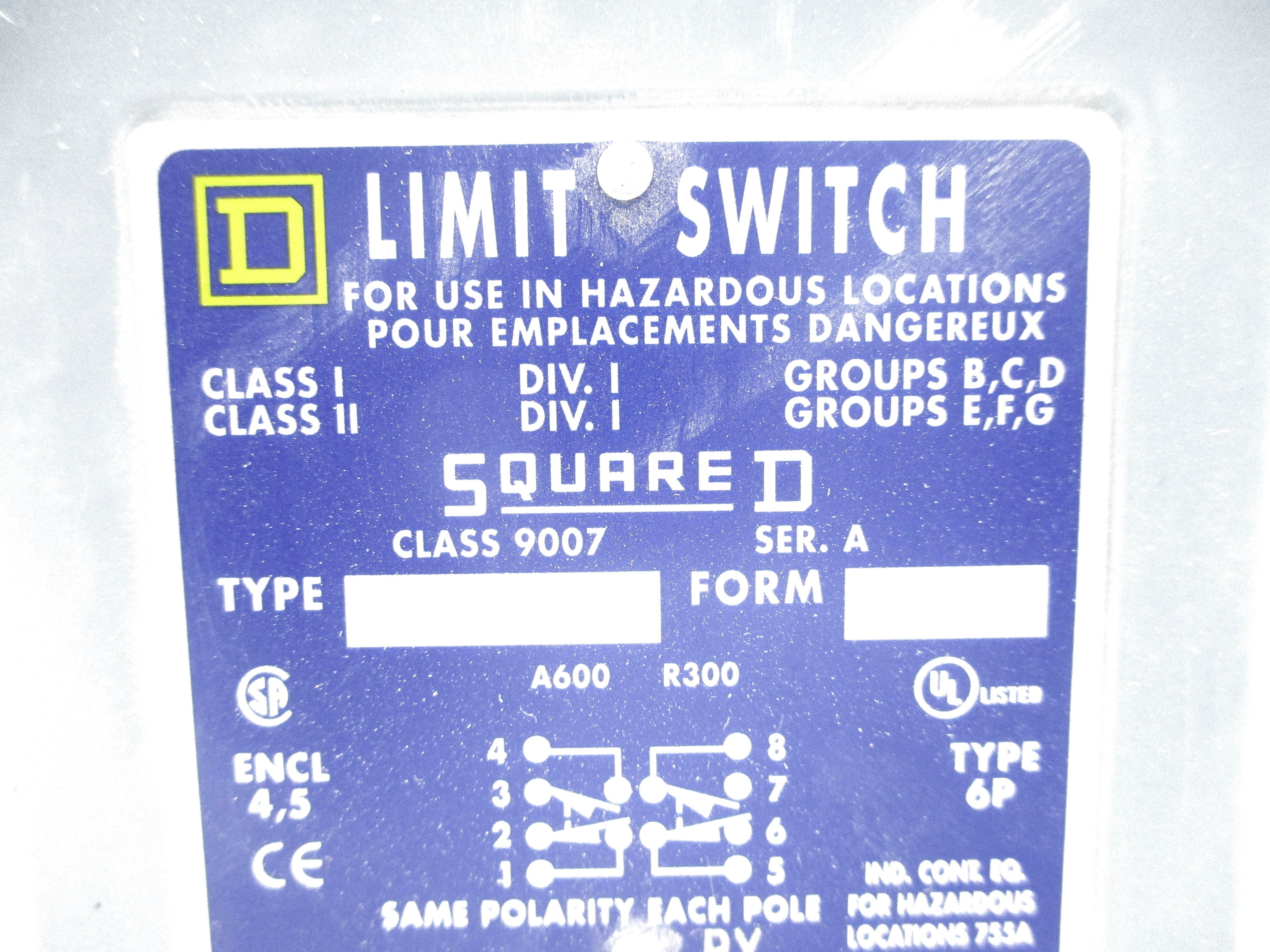 SQUARE D 9007CR61K SER. A NSNP