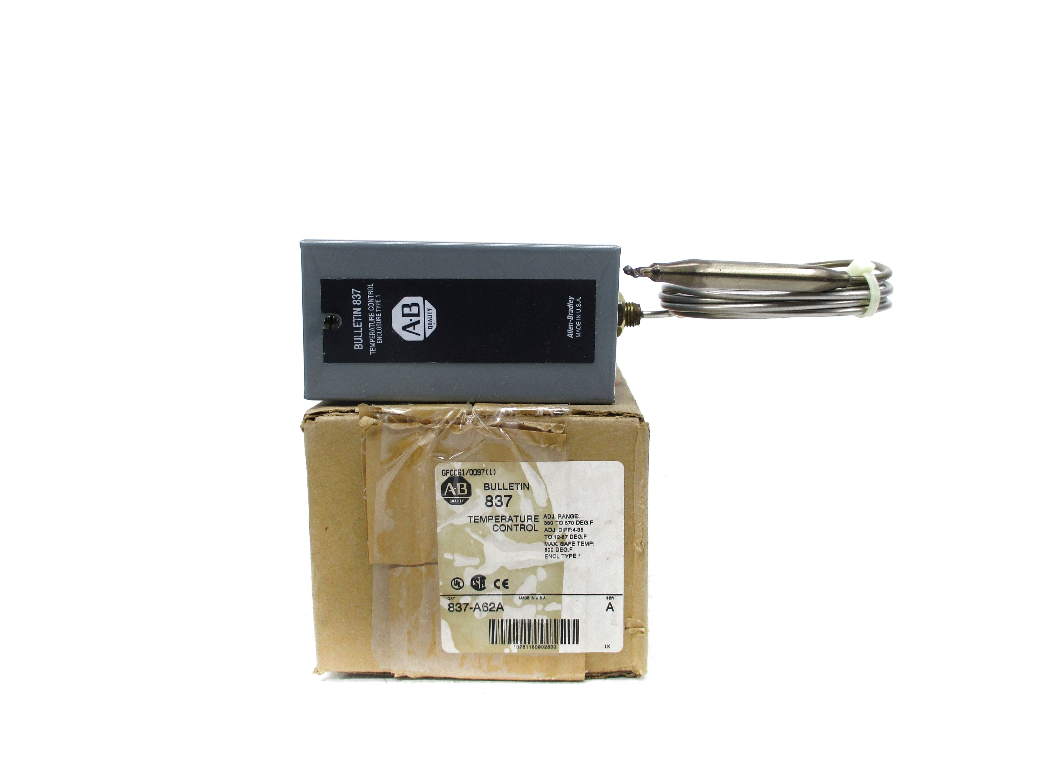 INDUSTRIAL SPARE PART 837-A62A SER. A (BR/WH) NSMP