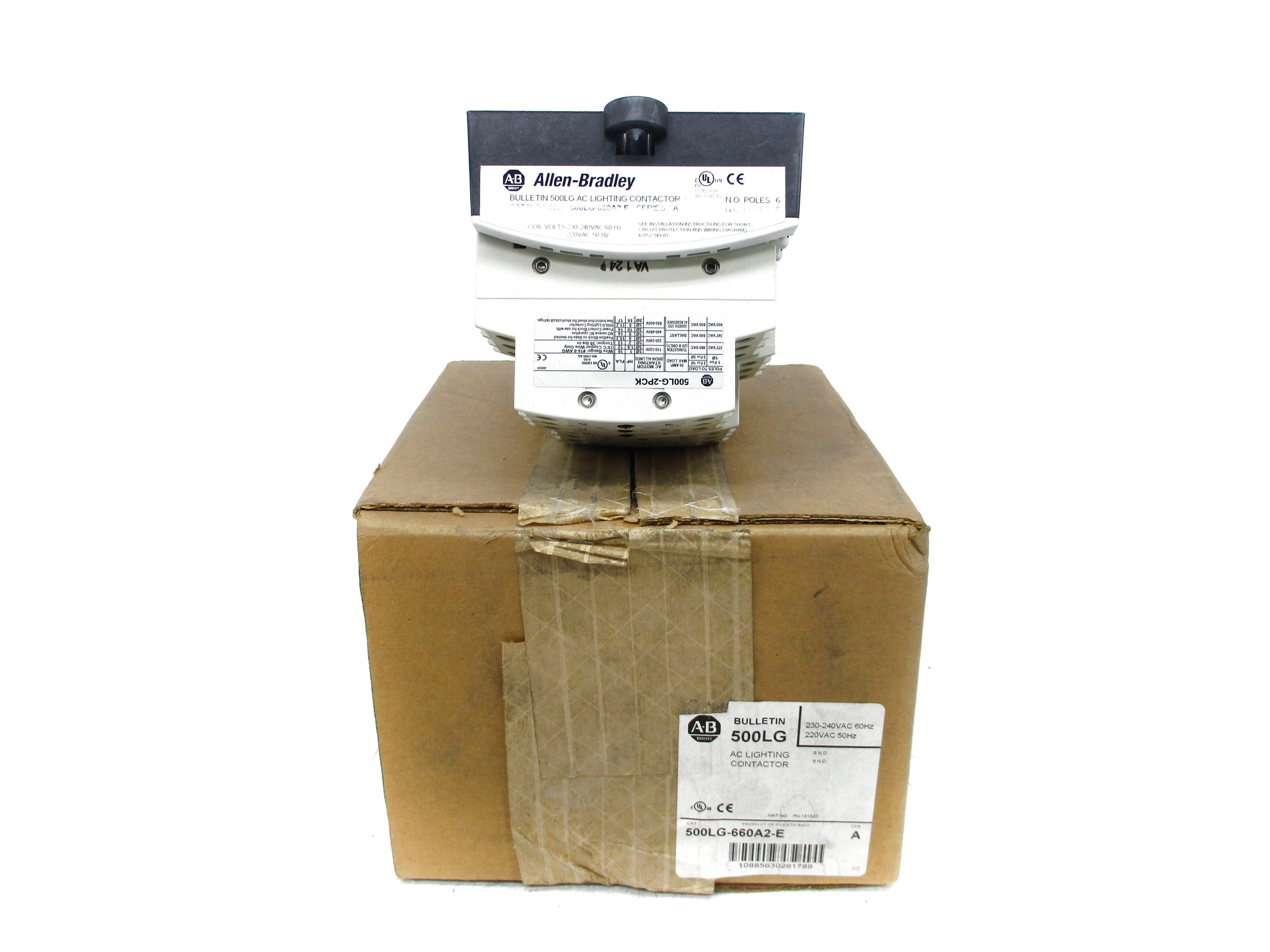 INDUSTRIAL SPARE PART 500LG-660A2-E SER. A 240VAC (BR/WH) NSMP