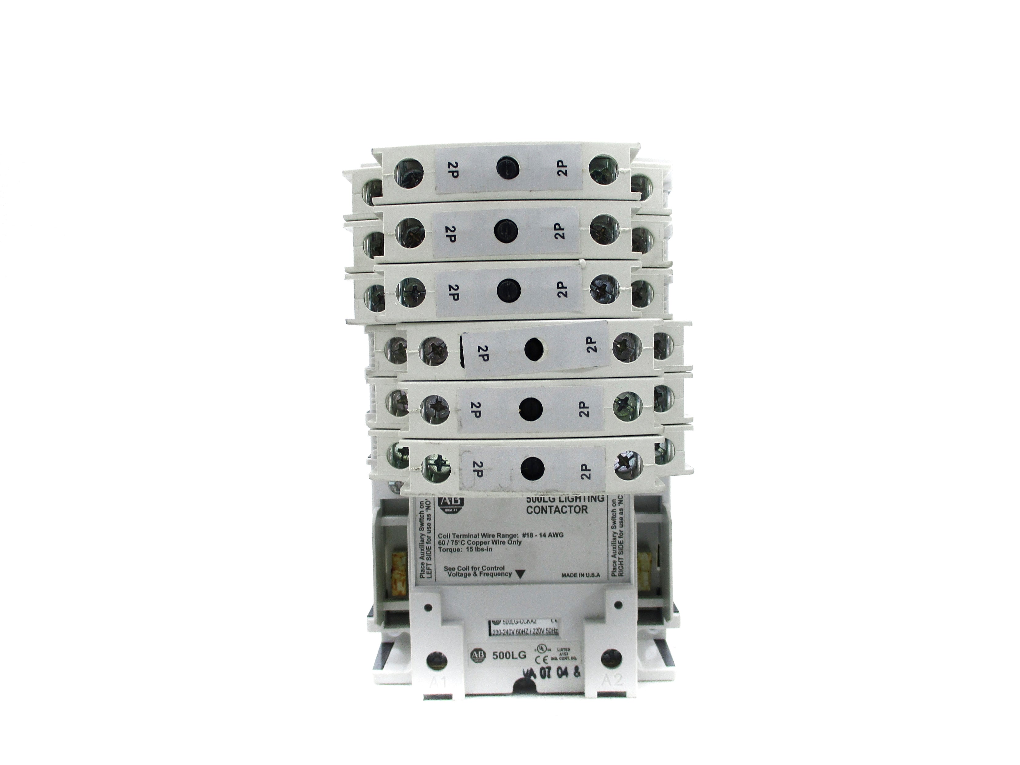INDUSTRIAL SPARE PART 500LG-660A2-E SER. A 240VAC (BR/WH) NSMP