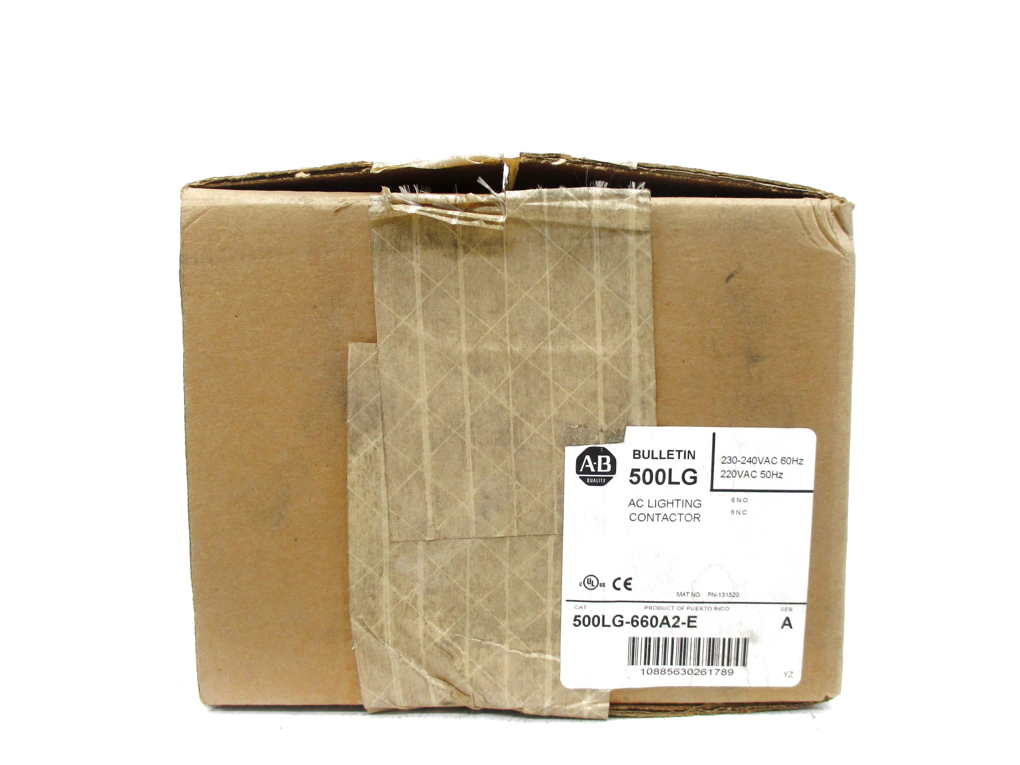 INDUSTRIAL SPARE PART 500LG-660A2-E SER. A 240VAC (BR/WH) NSMP