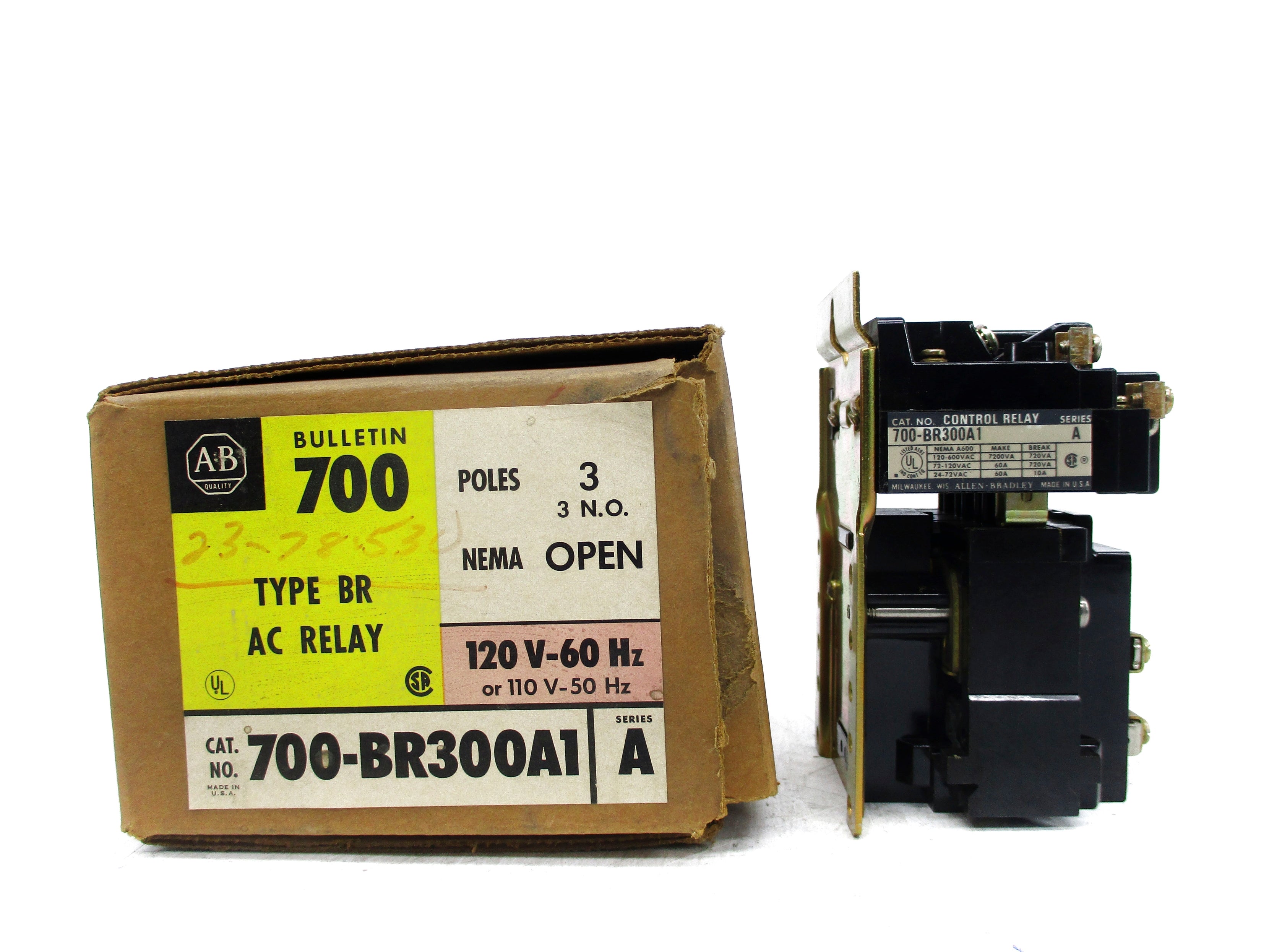 INDUSTRIAL SPARE PART 700-BR300A1 SER. A 120V (BR/WH) NSMP
