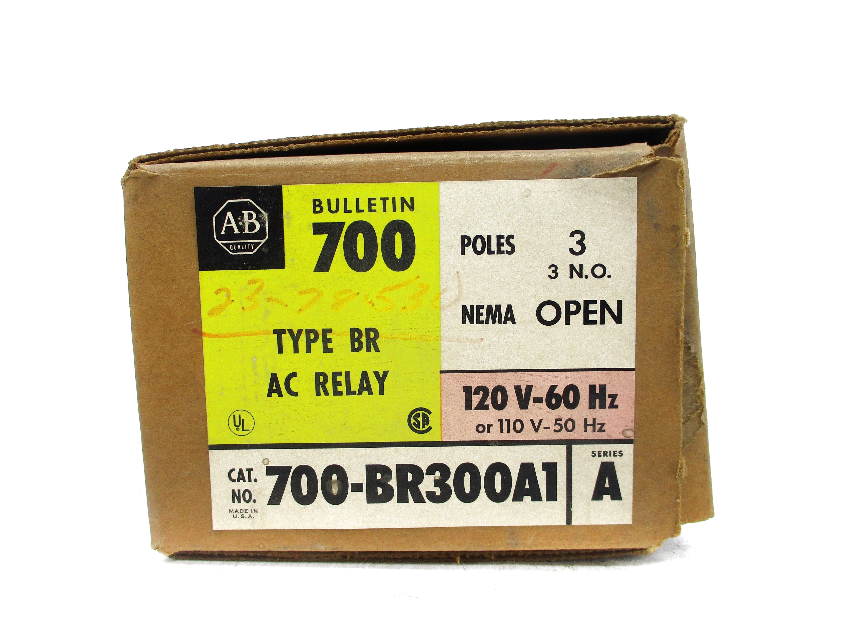 INDUSTRIAL SPARE PART 700-BR300A1 SER. A 120V (BR/WH) NSMP