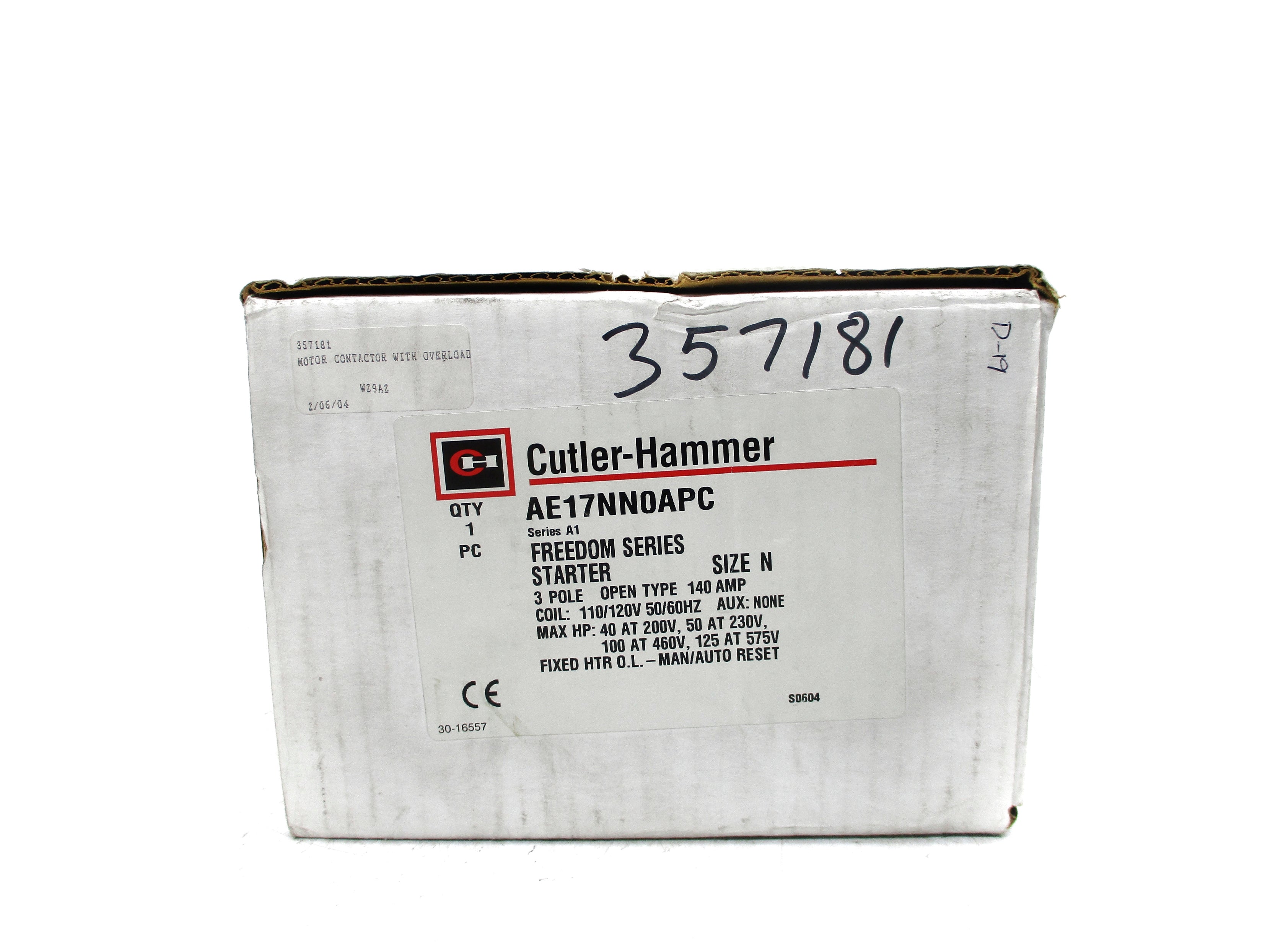 CUTLER HAMMER AE17NN0APC SER. A1 NSMP