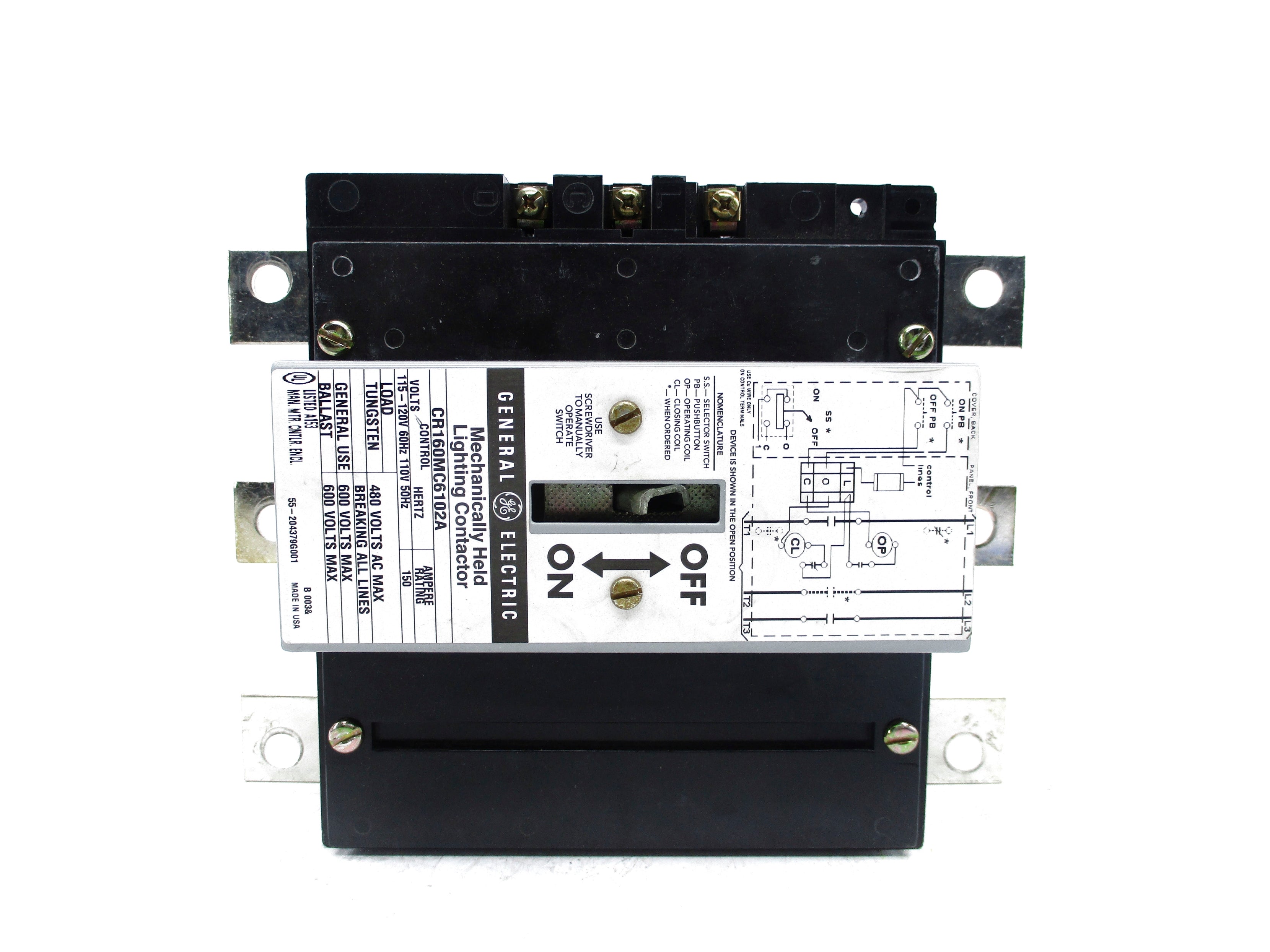 GENERAL ELECTRIC CR160MC6102A 120V  NSNP