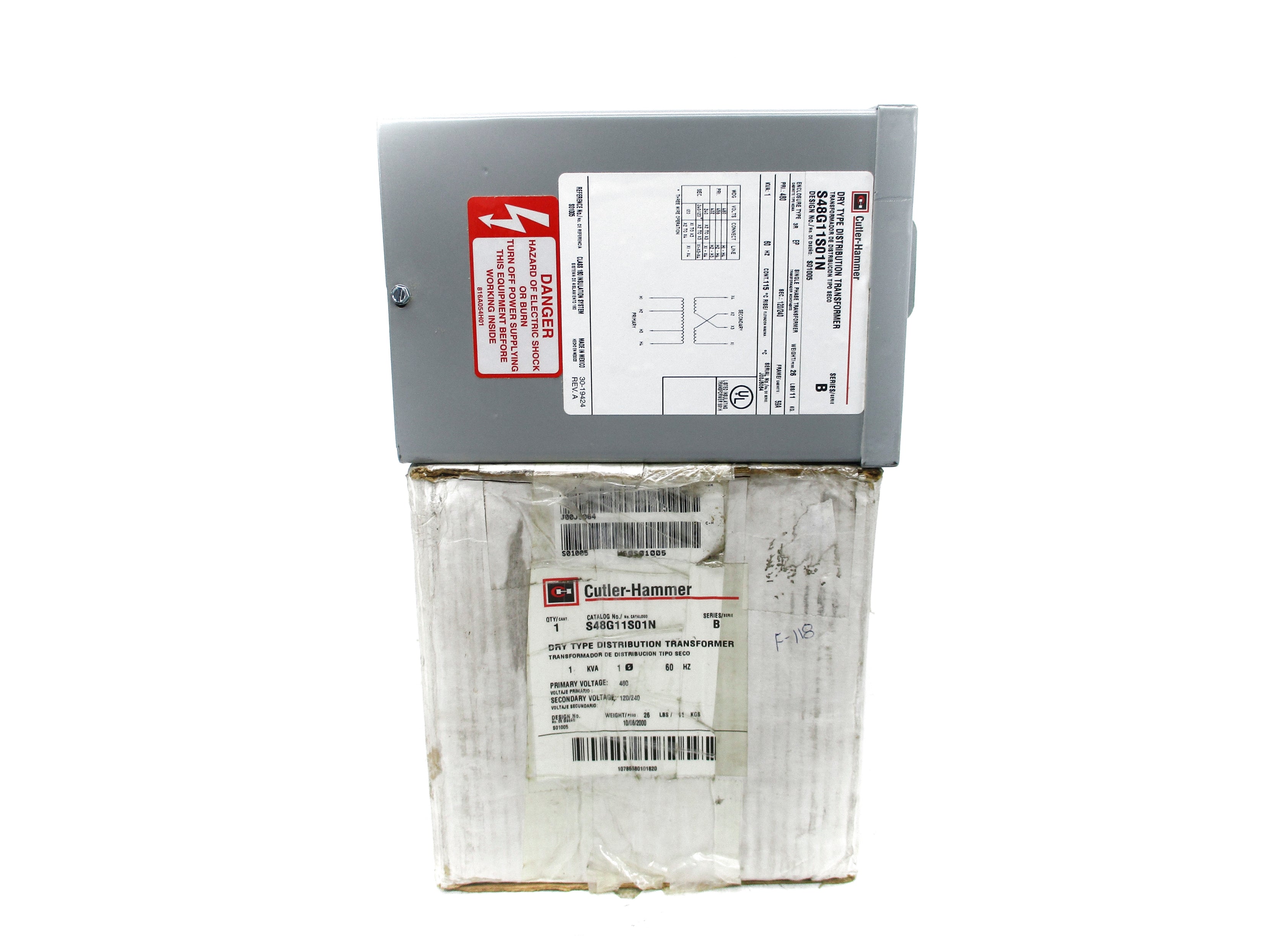 CUTLER HAMMER S48G11S01N SER. B NSMP