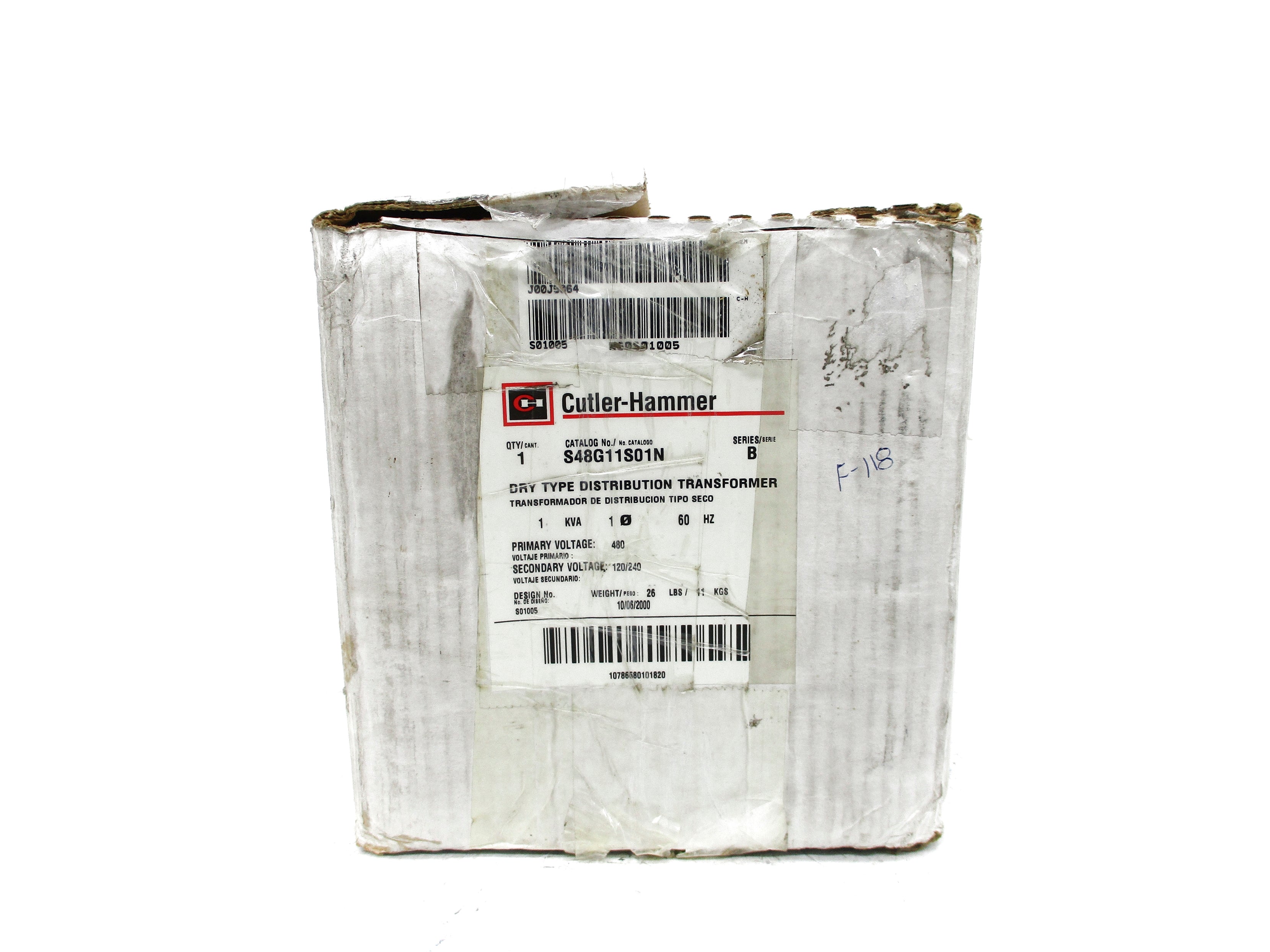 CUTLER HAMMER S48G11S01N SER. B NSMP