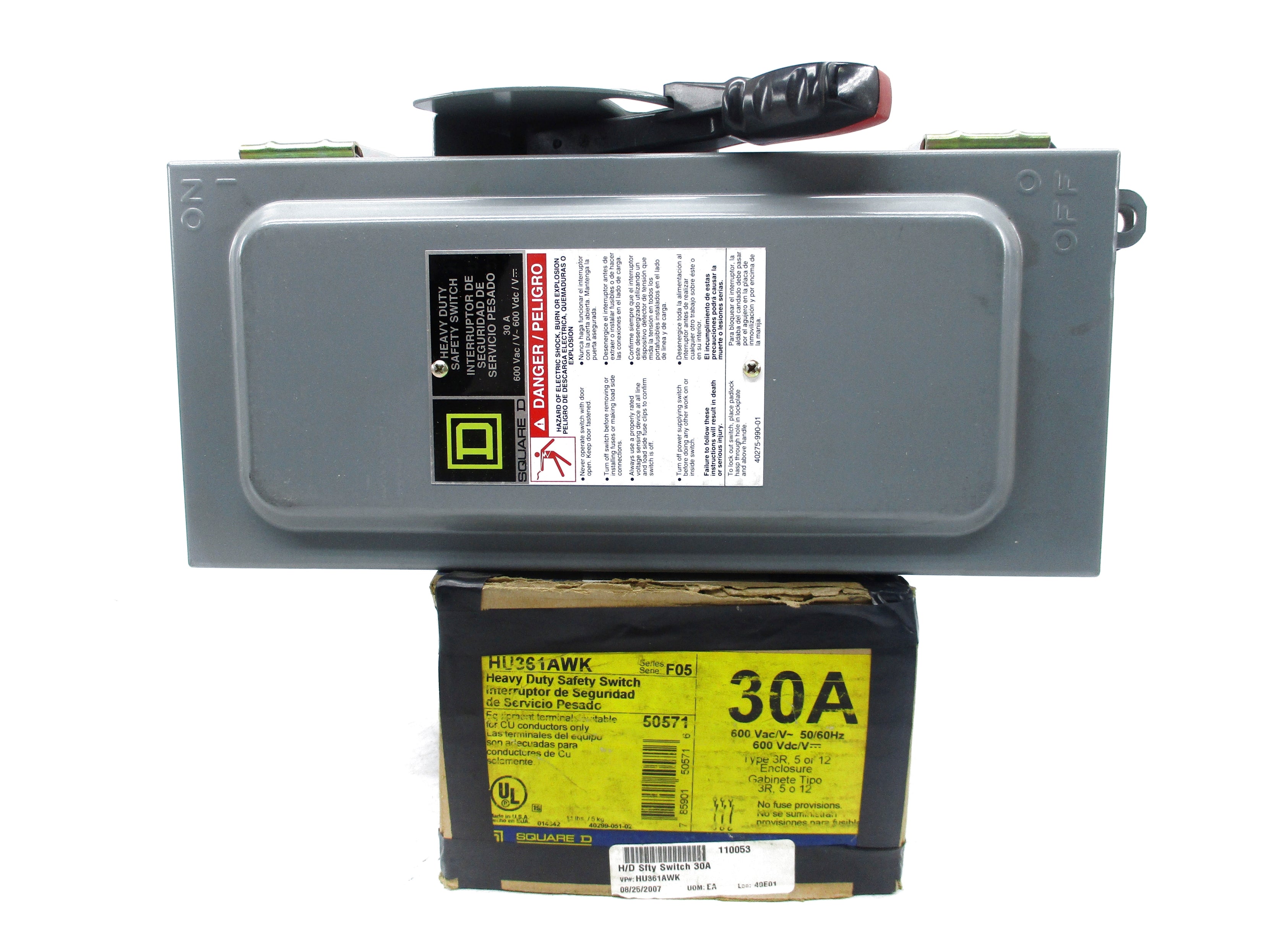 SQUARE D HU361AWK SER. F05 NSMP