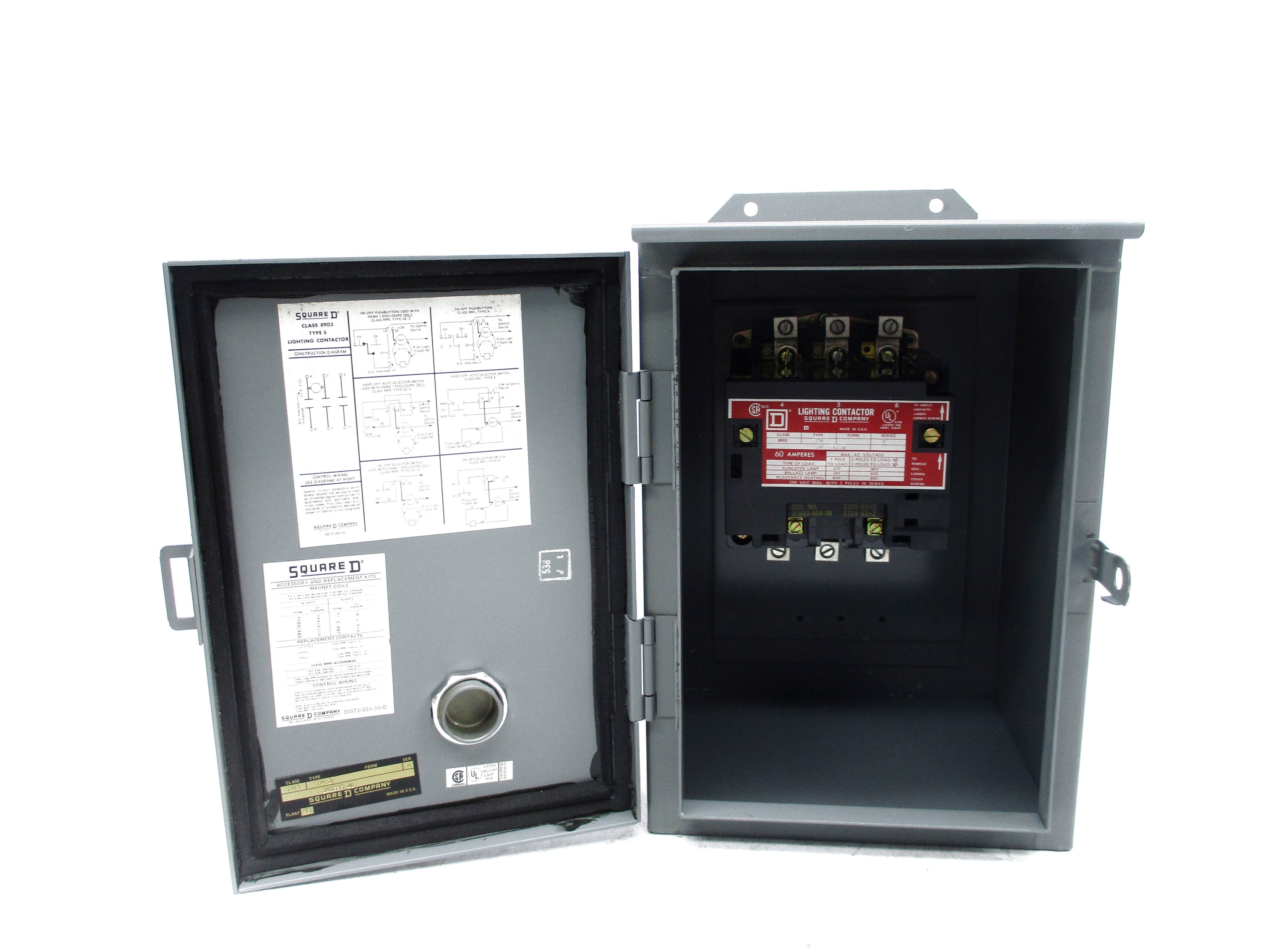 SQUARE D 8903SPA2 SER. A 120V NSMP