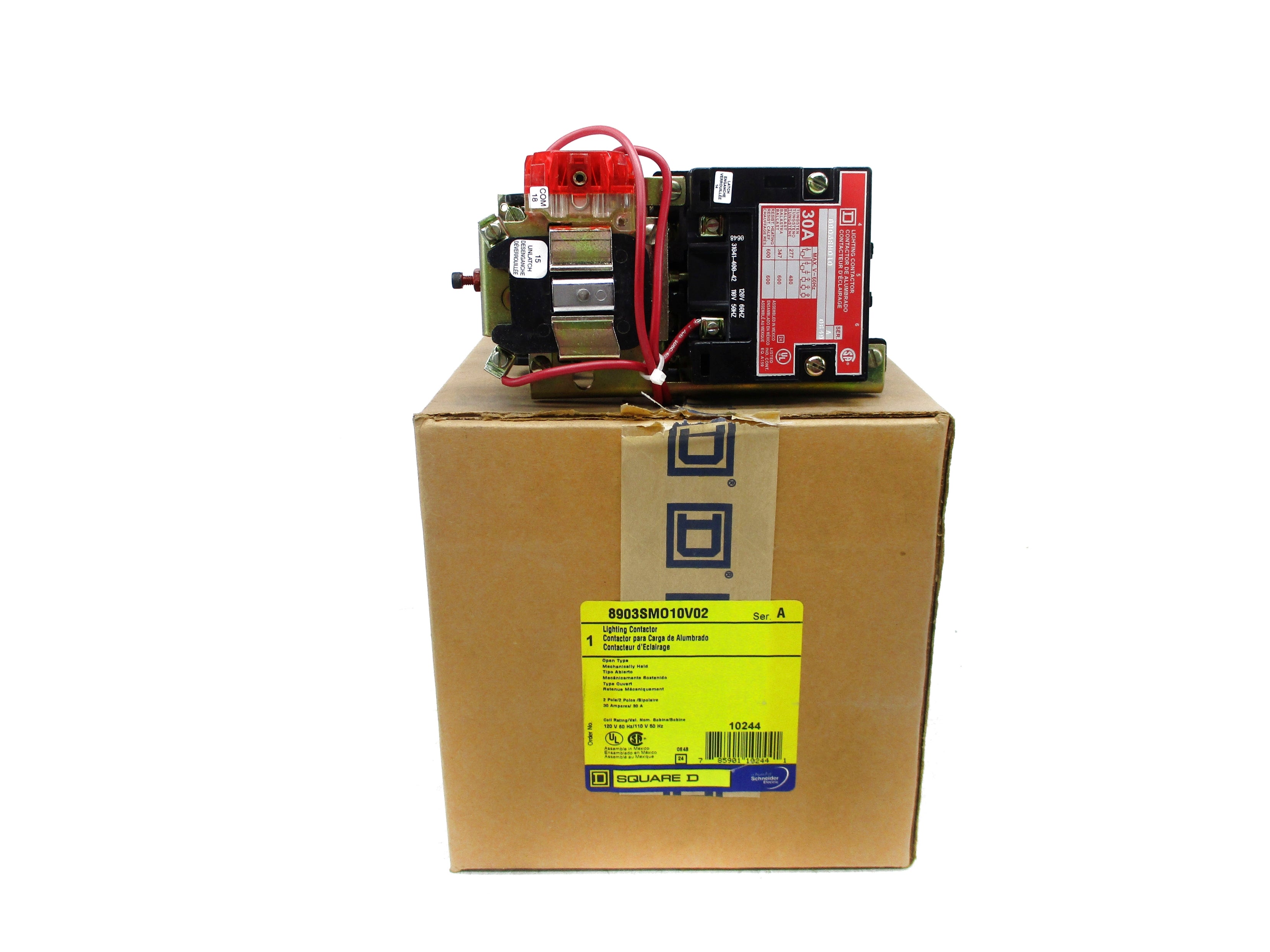 SQUARE D 8903SMO10V02 SER. A 120V NSMP