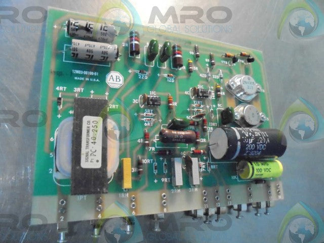ALLEN BRADLEY 12M03-00199-01 *NEW NO BOX*