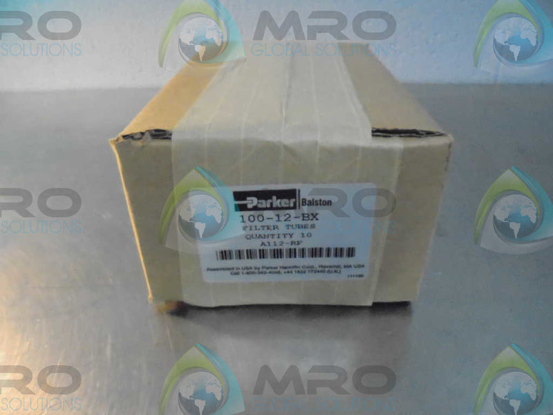 PARKER Box of 10 100-12-BX * FACTORY SEALED *