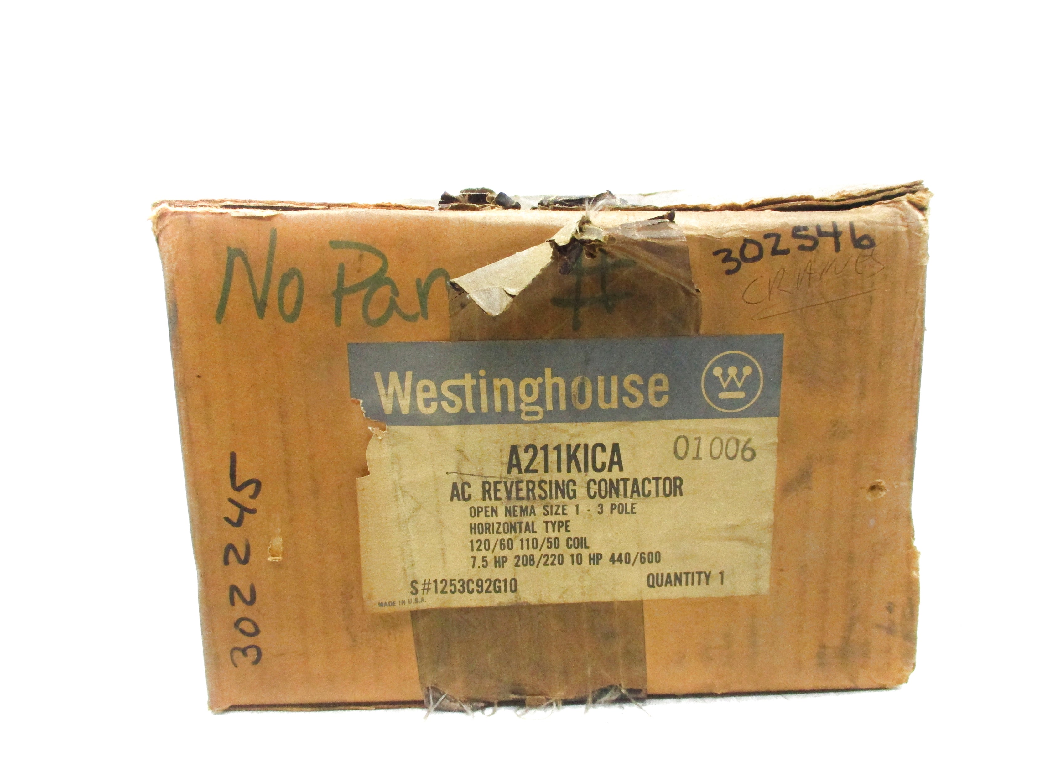 WESTINGHOUSE A211KICA  A211K1CA 120V NSMP