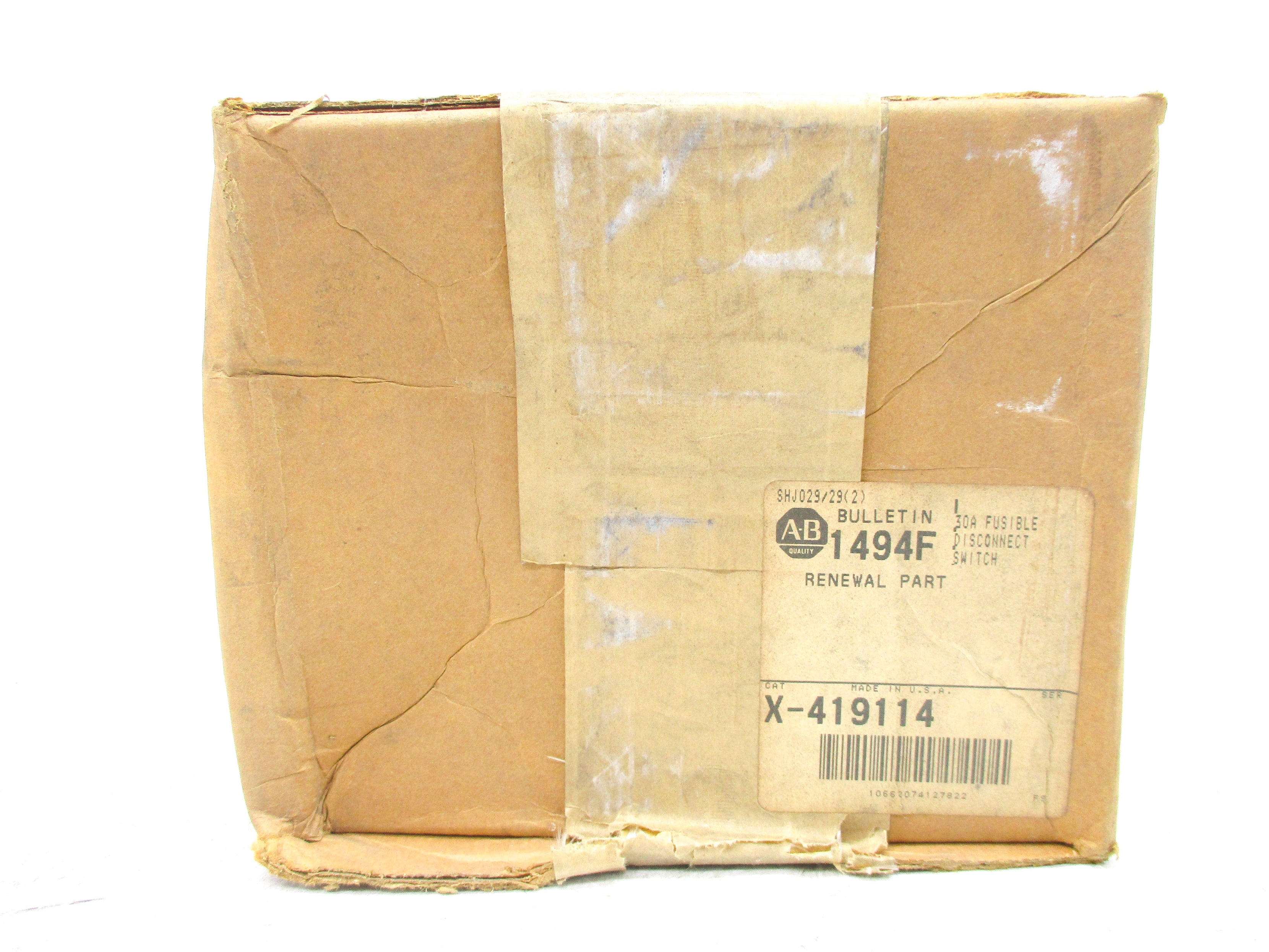 INDUSTRIAL SPARE PART X-419114 (BR/WH) NSFS