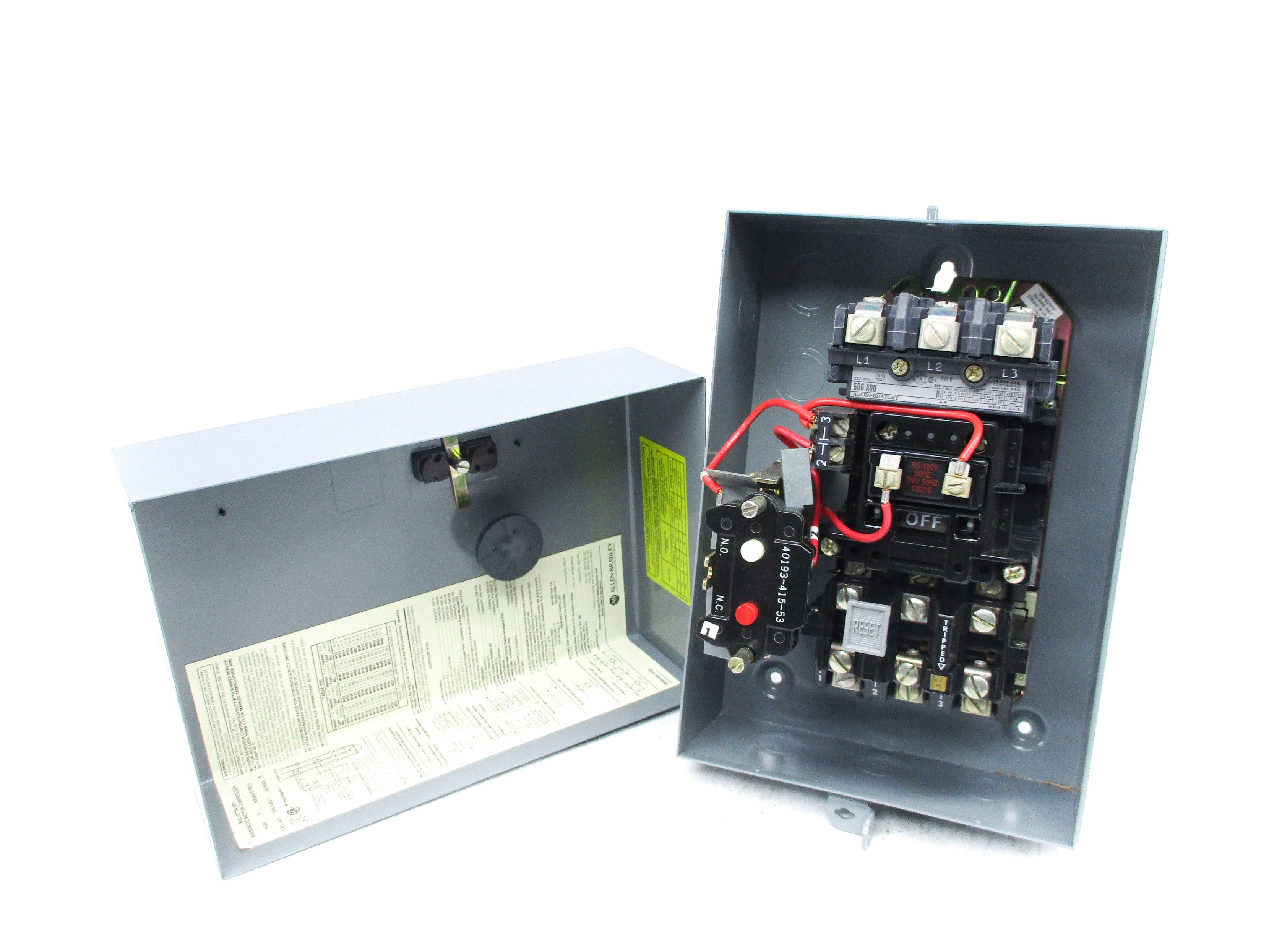 INDUSTRIAL SPARE PART 509-AAD-1 SER. B (BR/YL) NSMP