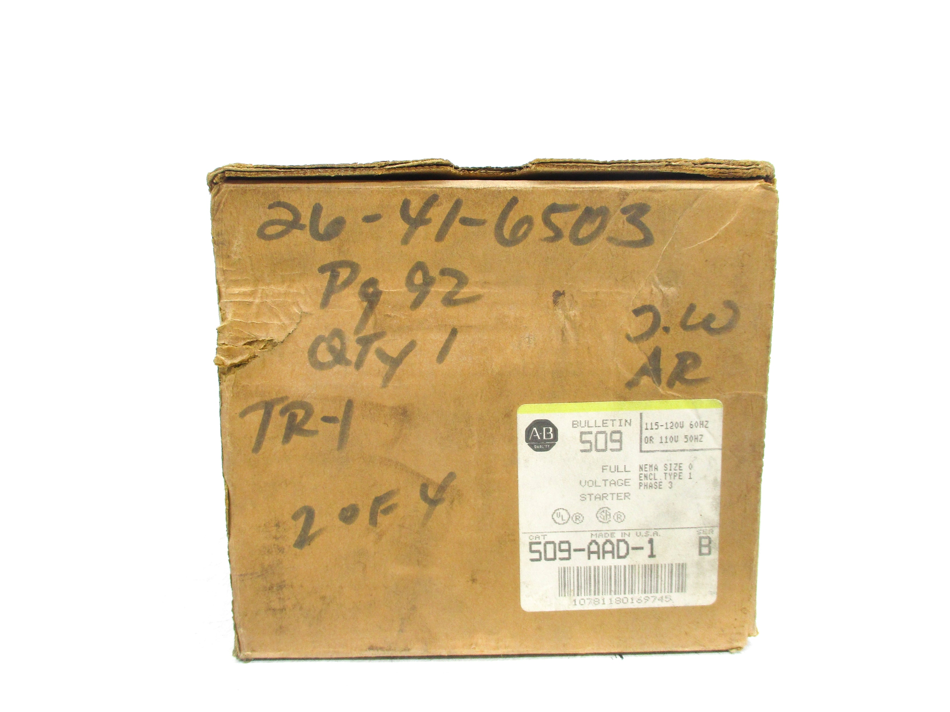 INDUSTRIAL SPARE PART 509-AAD-1 SER. B (BR/YL) NSMP