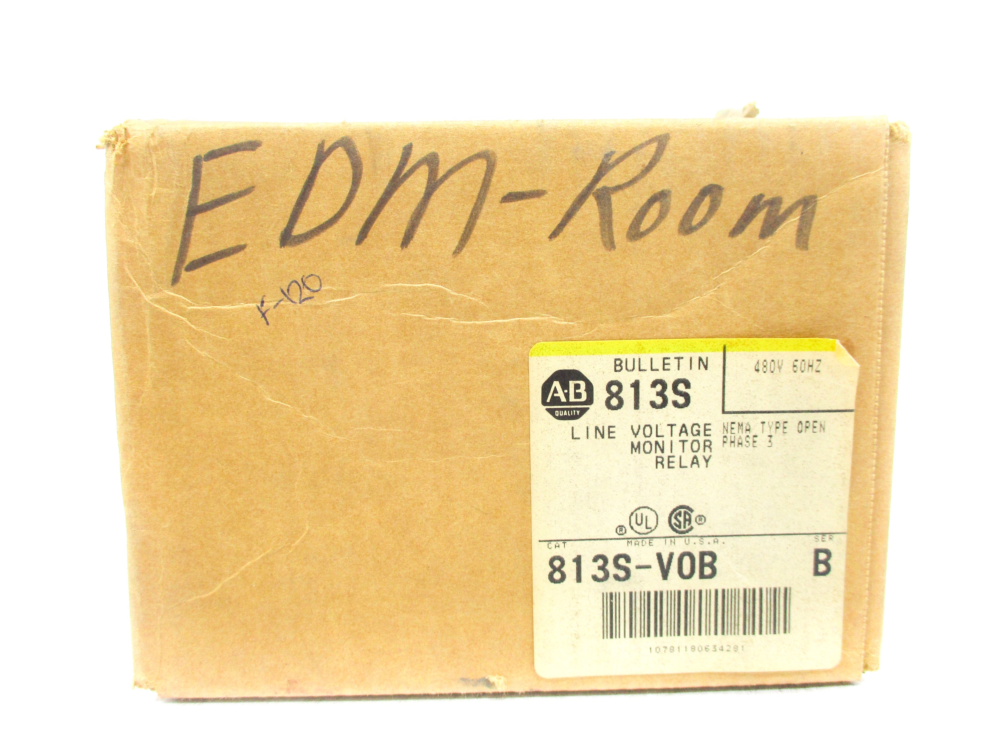 ALLEN BRADLEY 813S-VOB SER. B 480V (BR/YL) NSMP