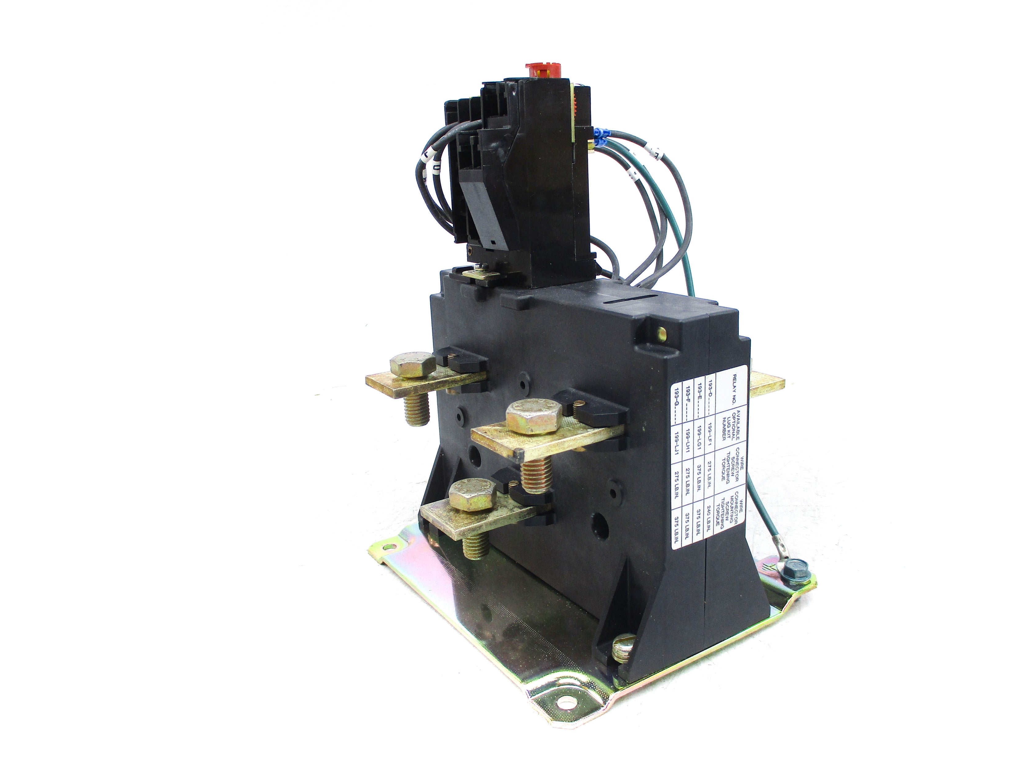 INDUSTRIAL SPARE PART 193-EPD180 SER. A 120A-180A (BR/YL) NSMP