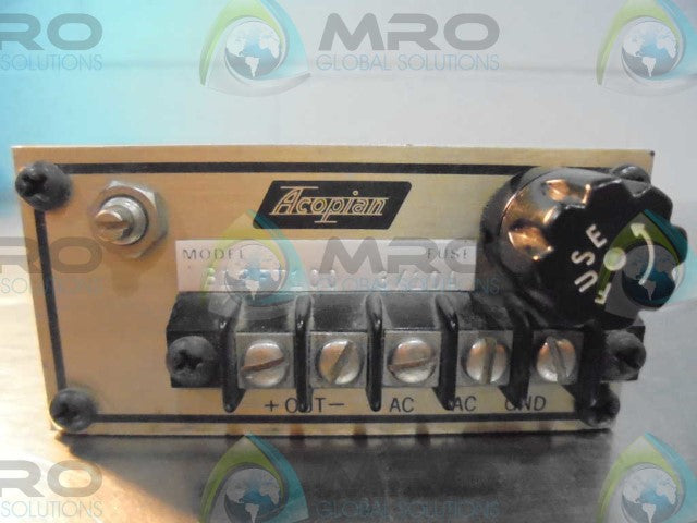 ACOPIAN B12FT100 3/104 FUSE *USED*