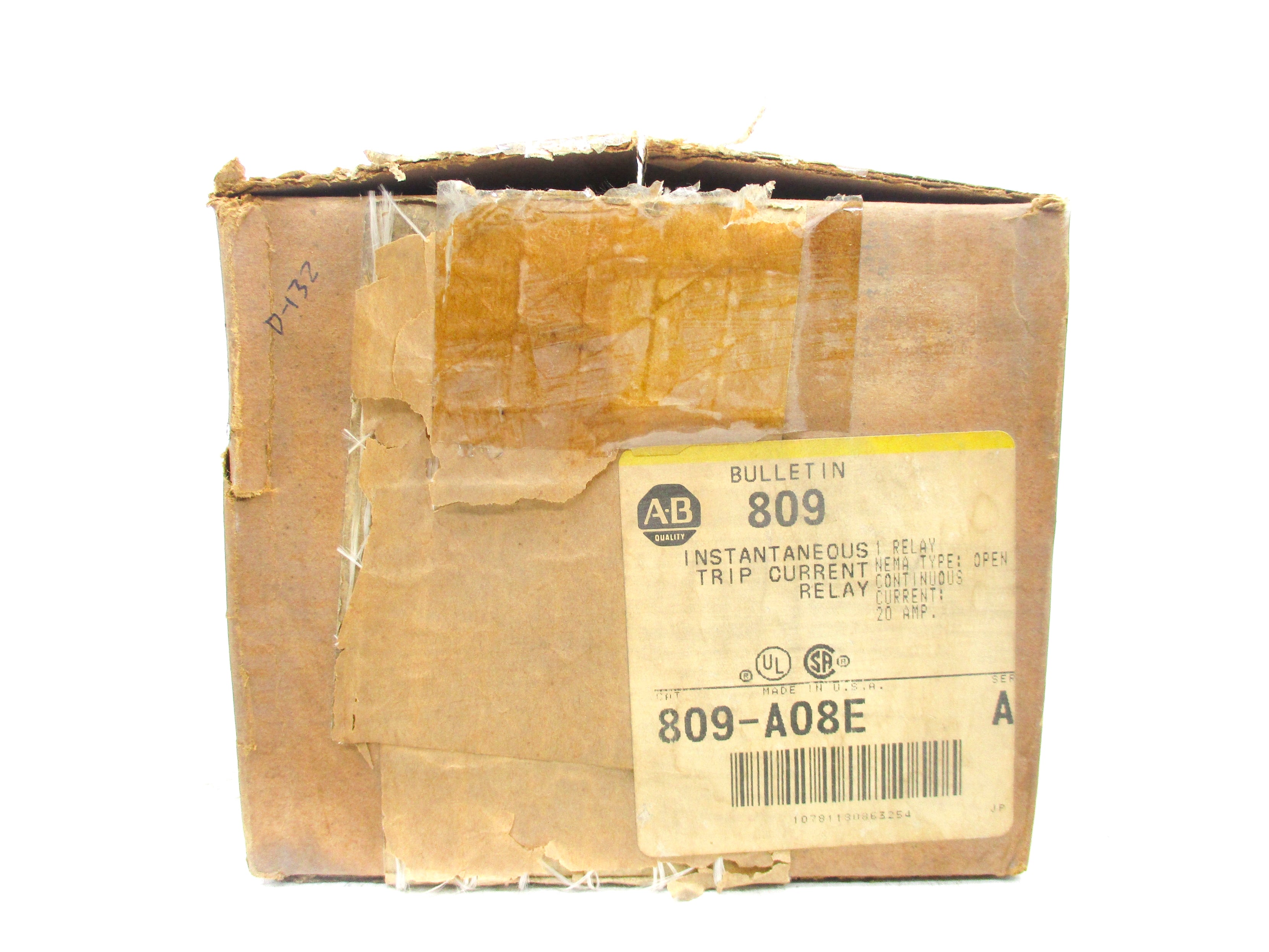 INDUSTRIAL SPARE PART 809-A08E SER. A 20A (BR/YL) NSMP