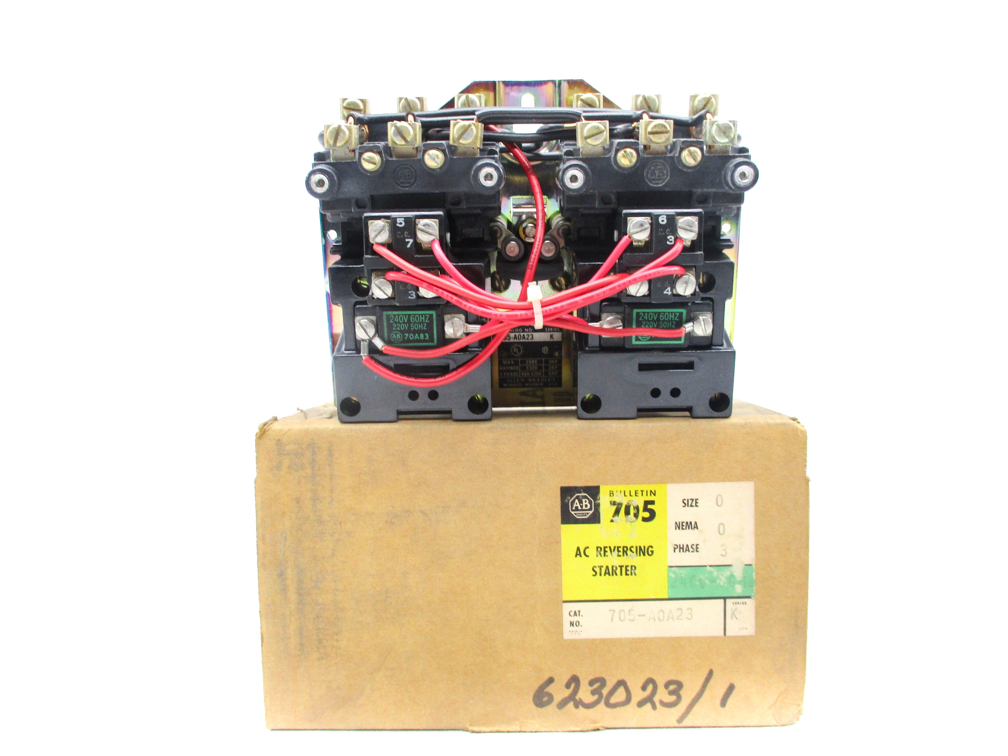 INDUSTRIAL SPARE PART 705-AOA23 SER. K 220/240V (BR/YL) NSMP