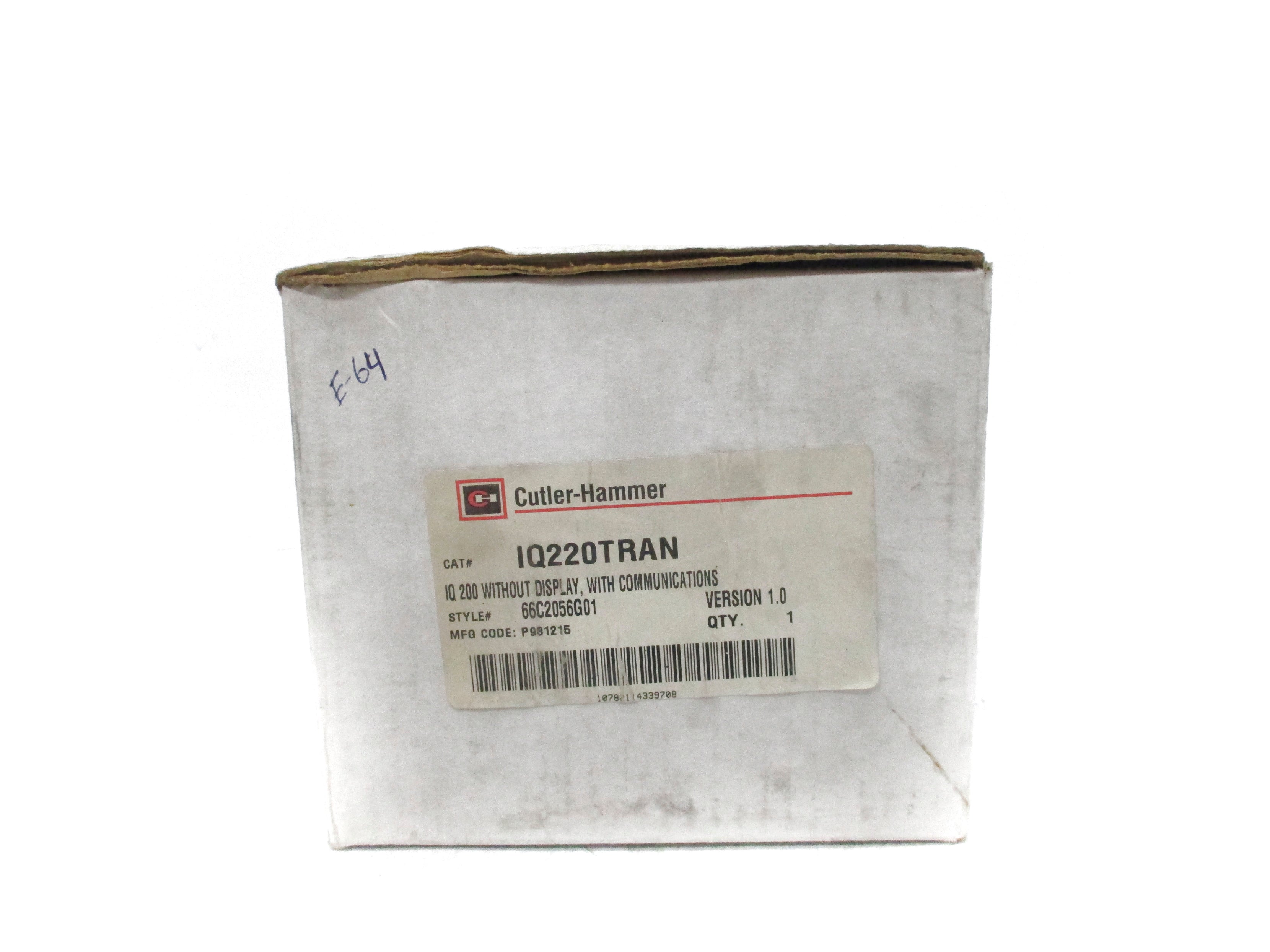 CUTLER HAMMER IQ220TRAN NSFS