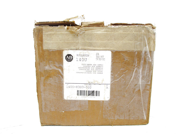 ALLEN BRADLEY 140U-K3D3-D20 SER. A 400A 480V NSMP