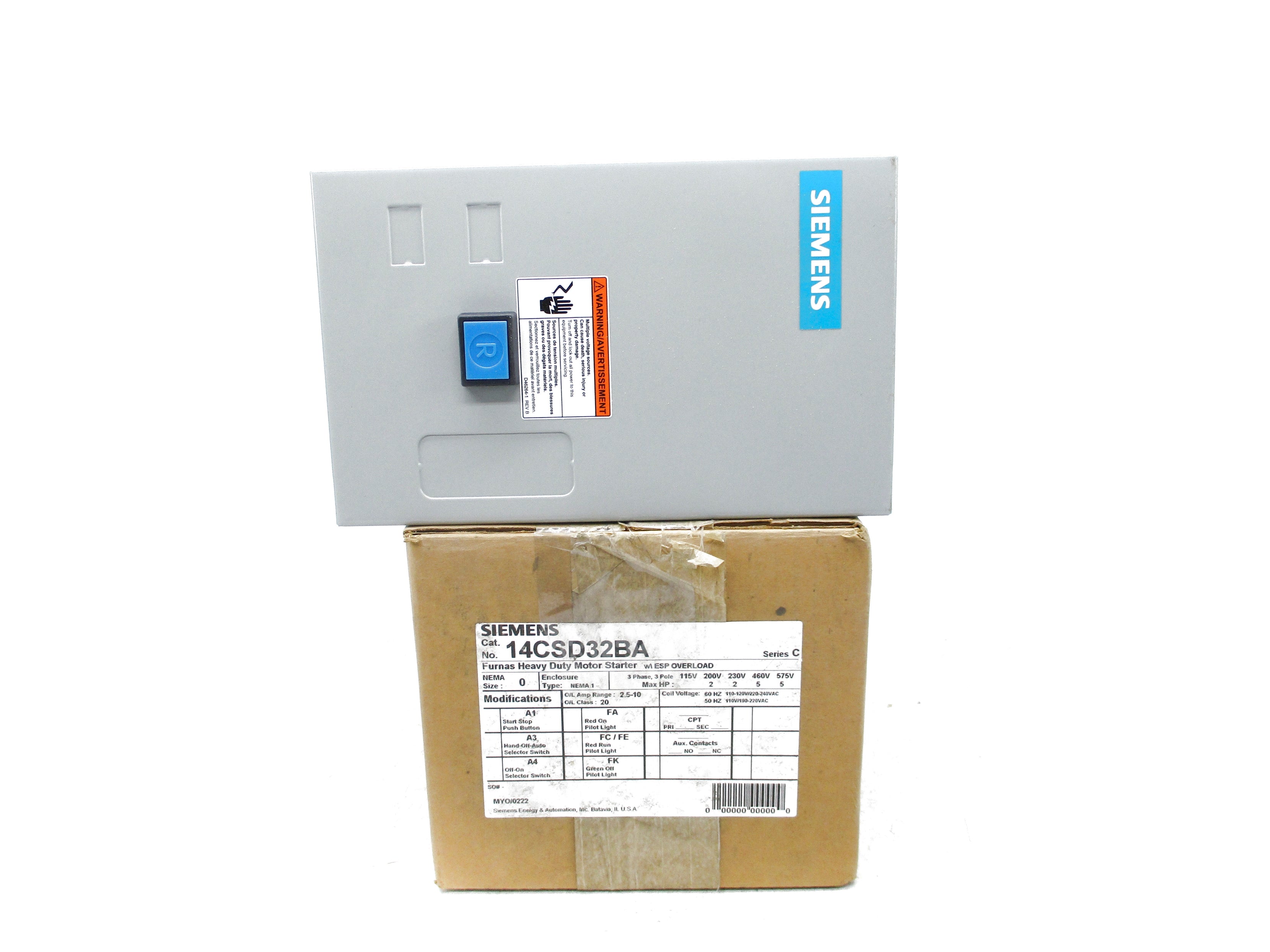 SIEMENS 14CSD32BA SER. C NSMP